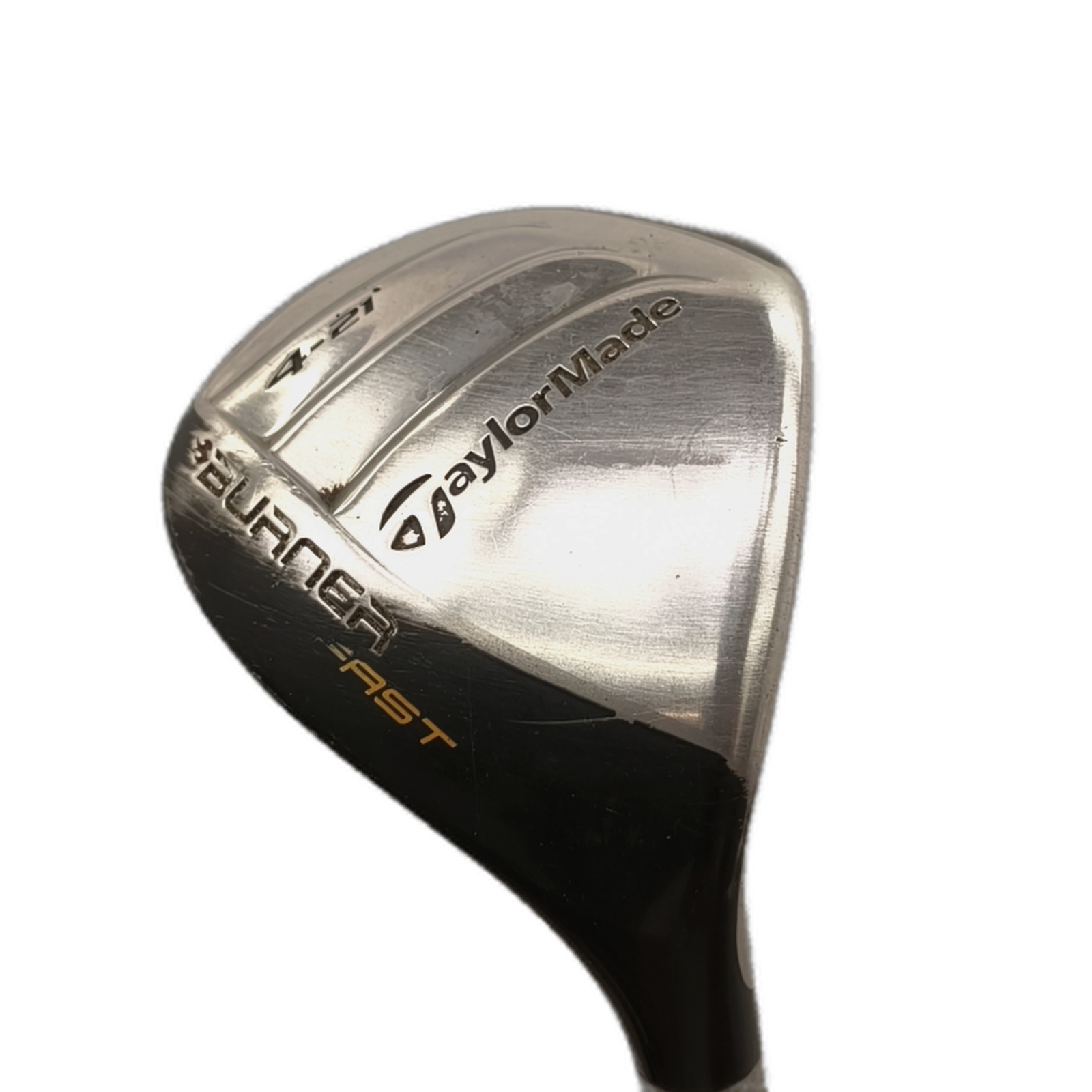 TaylorMade Burner Rescue Fairway Wood / Flex Regular / #4/21 [model:silueta] [bg:handrolled]