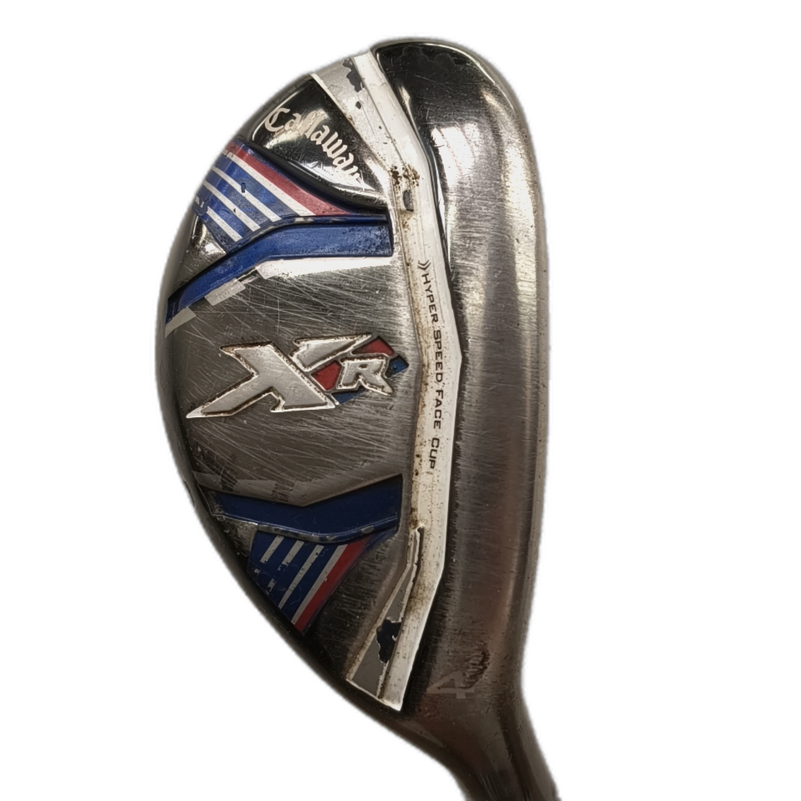 Callaway XR Hybrid / Flex A-flex / #4/22 [model:silueta] [bg:handrolled]