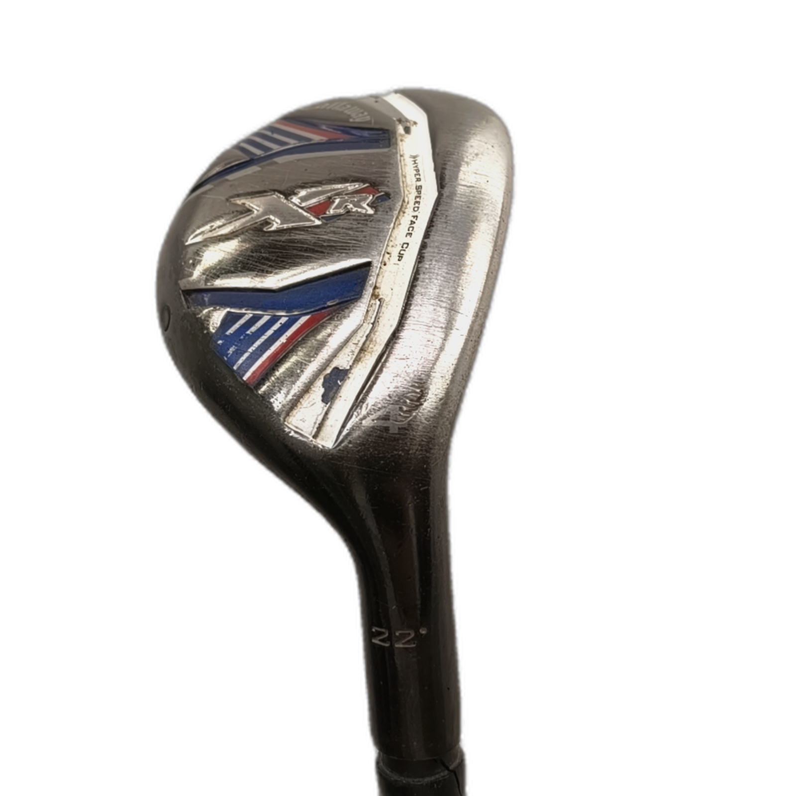 Callaway XR Hybrid / Flex A-flex / #4/22 [model:silueta] [bg:handrolled]