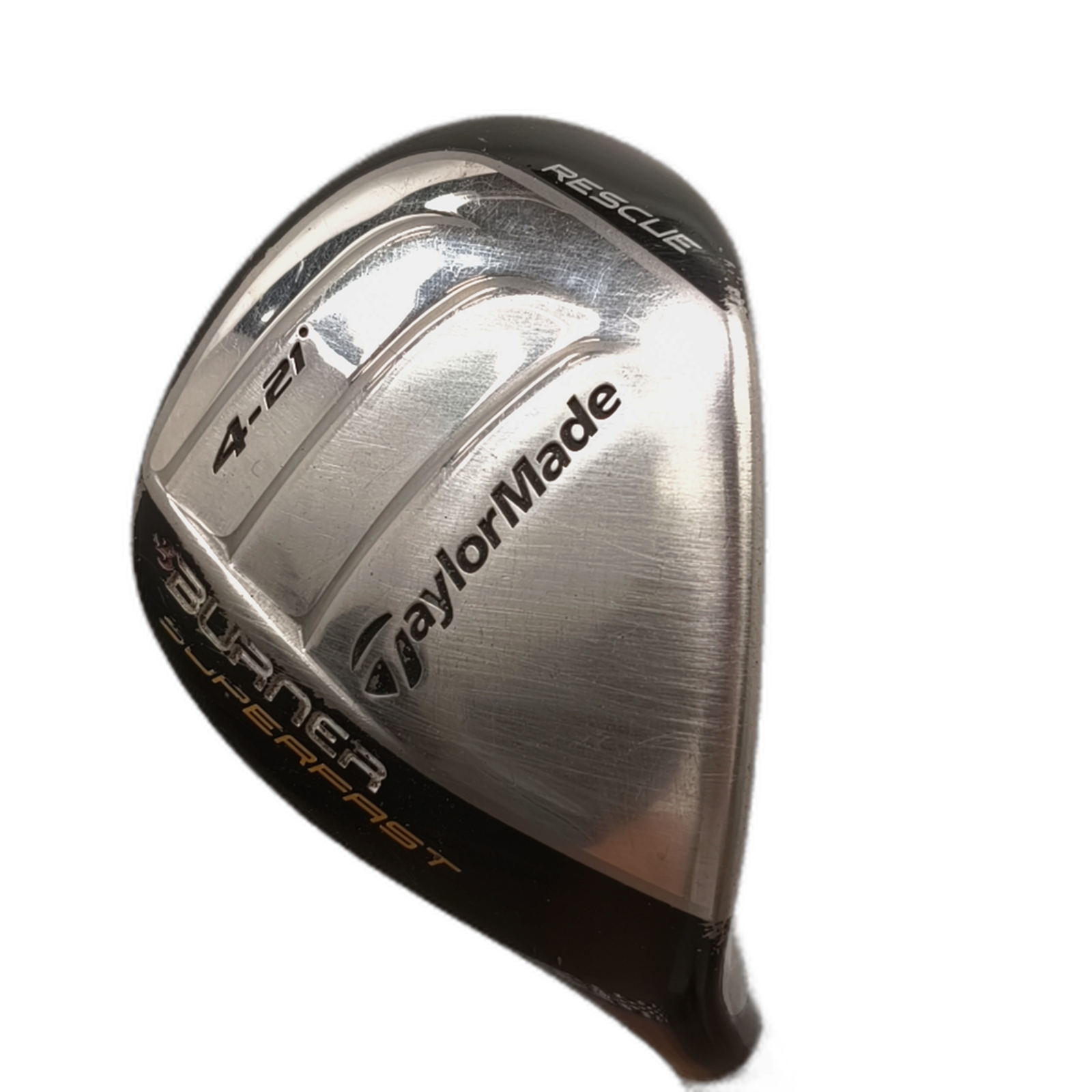TaylorMade Burner Superfast Hybrid / Flex Regular / #4/21 [model:silueta] [bg:handrolled]