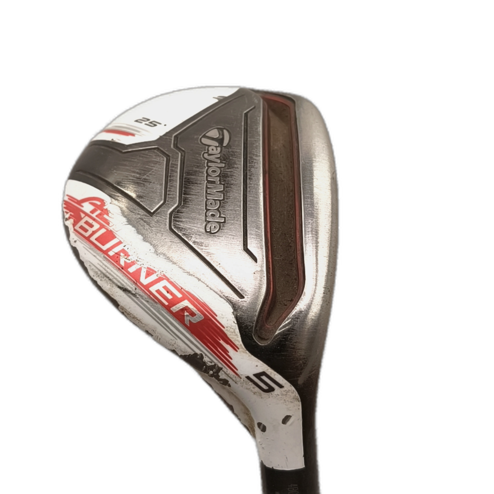 TaylorMade AeroBurner Hybrid / Flex Regular / #5/25 [model:silueta] [bg:handrolled]