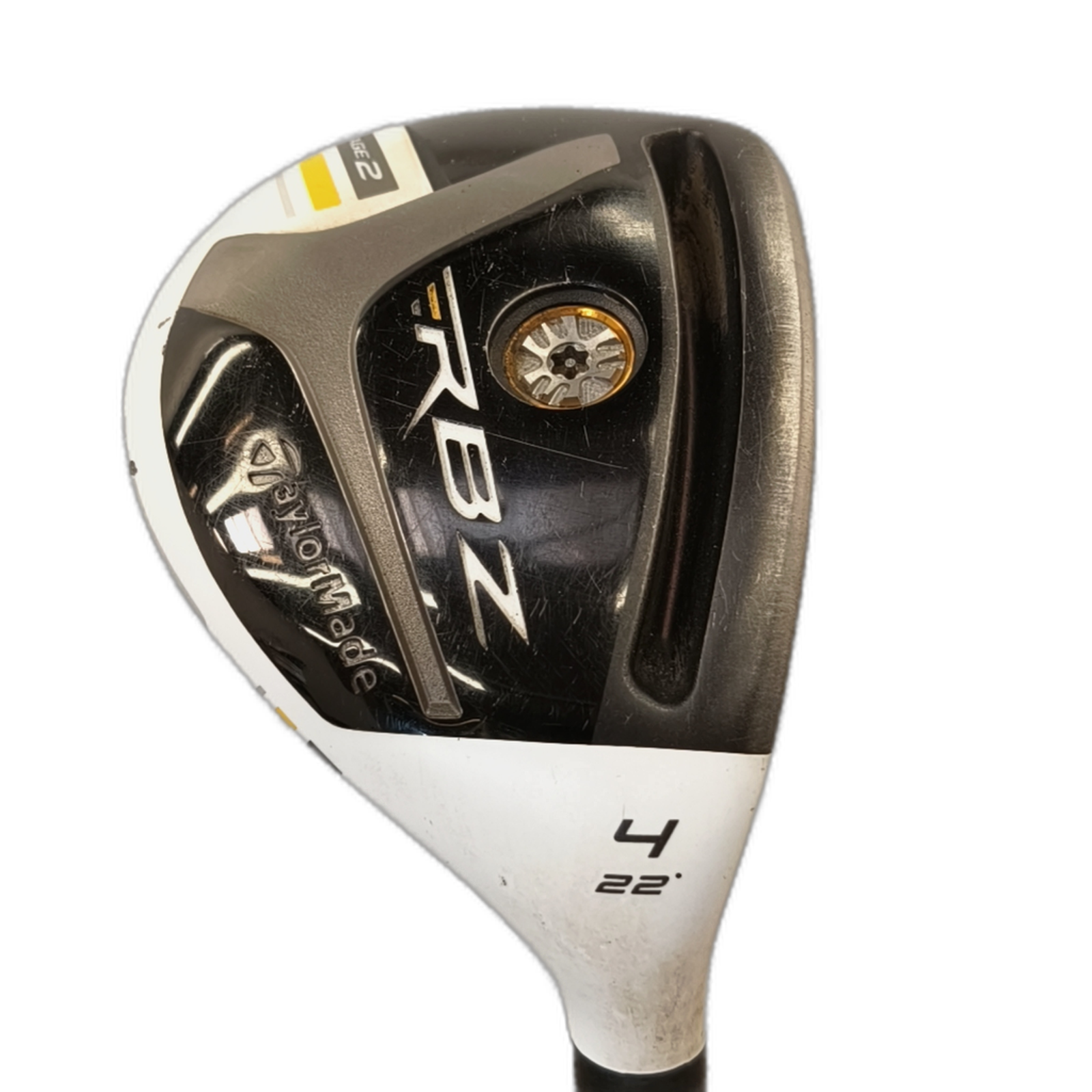 TaylorMade RocketBallz RBZ Stage 2 Tour Hybrid / Flex Stiff / #4/22 [model:silueta] [bg:handrolled]