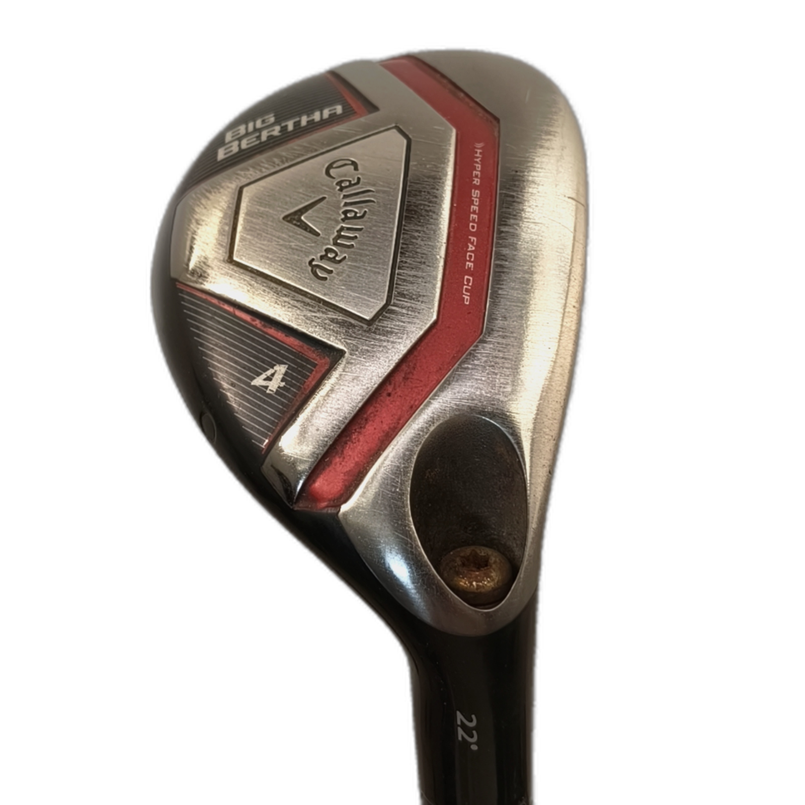 Callaway Big Bertha Hybrid / Flex Regular / #4/22 [model:silueta] [bg:handrolled]