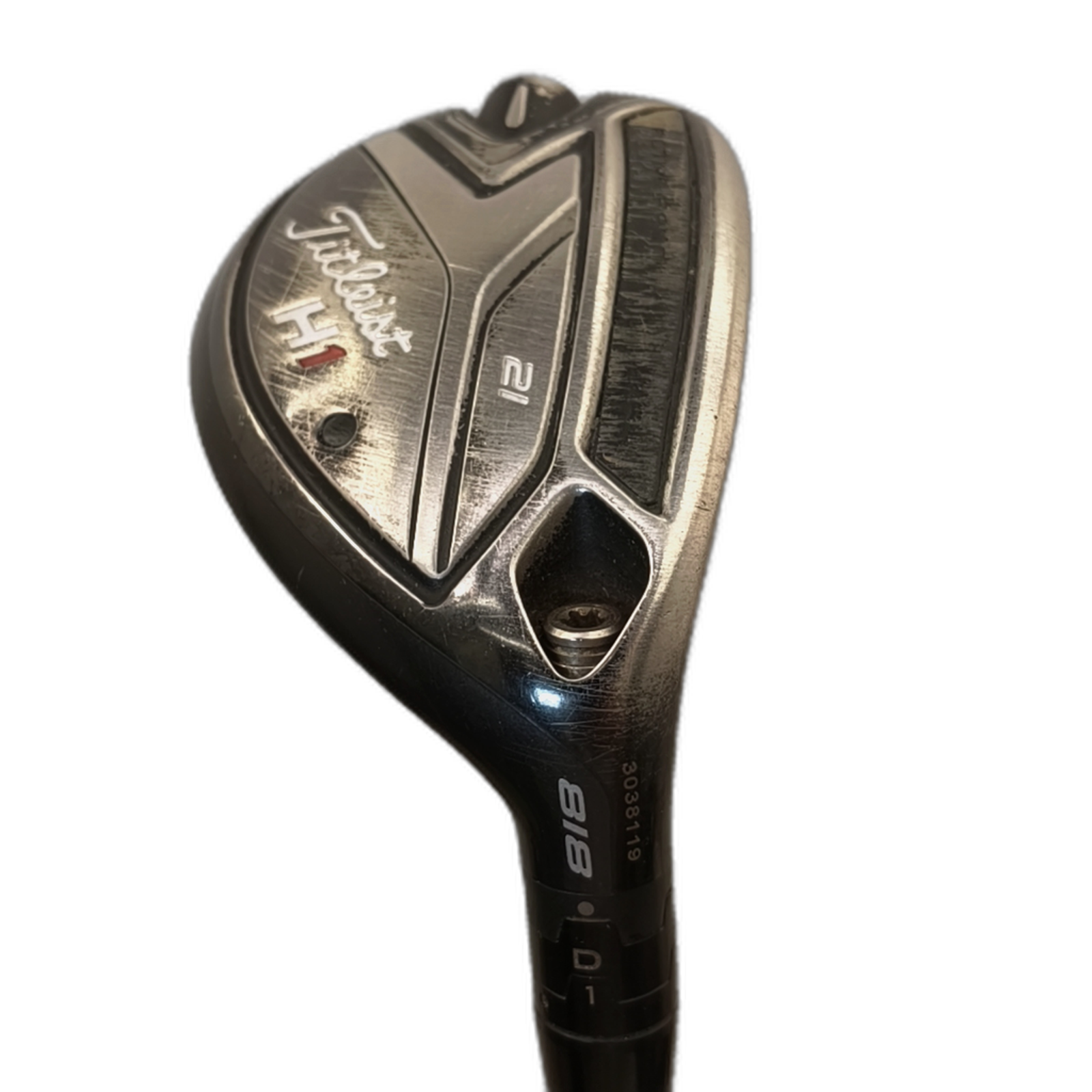 Titleist 818 H1 Hybrid / Flex Regular / #3/21 [model:silueta] [bg:handrolled]
