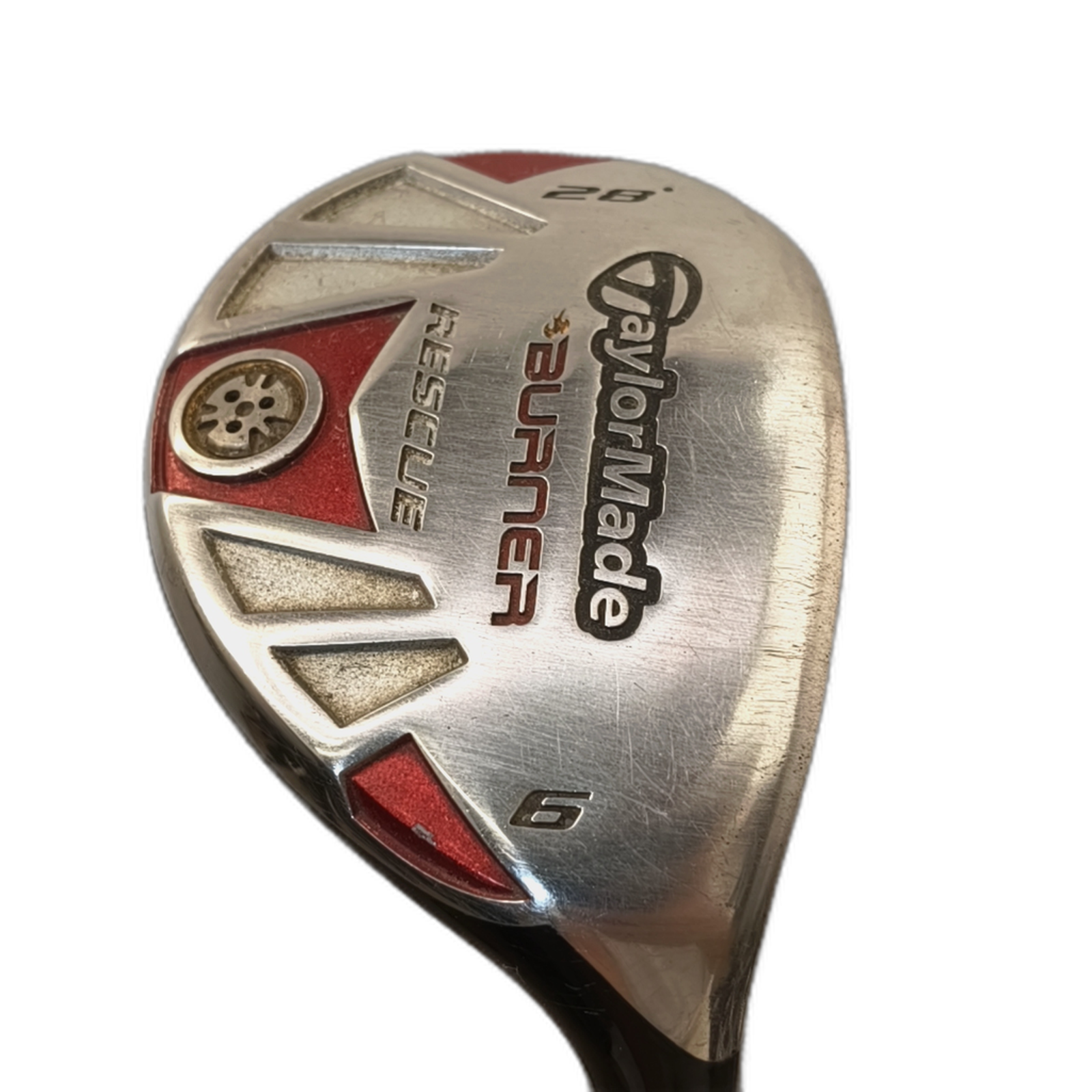 TaylorMade Burner Hybrid / Flex Regular / #6/28 [model:silueta] [bg:handrolled]