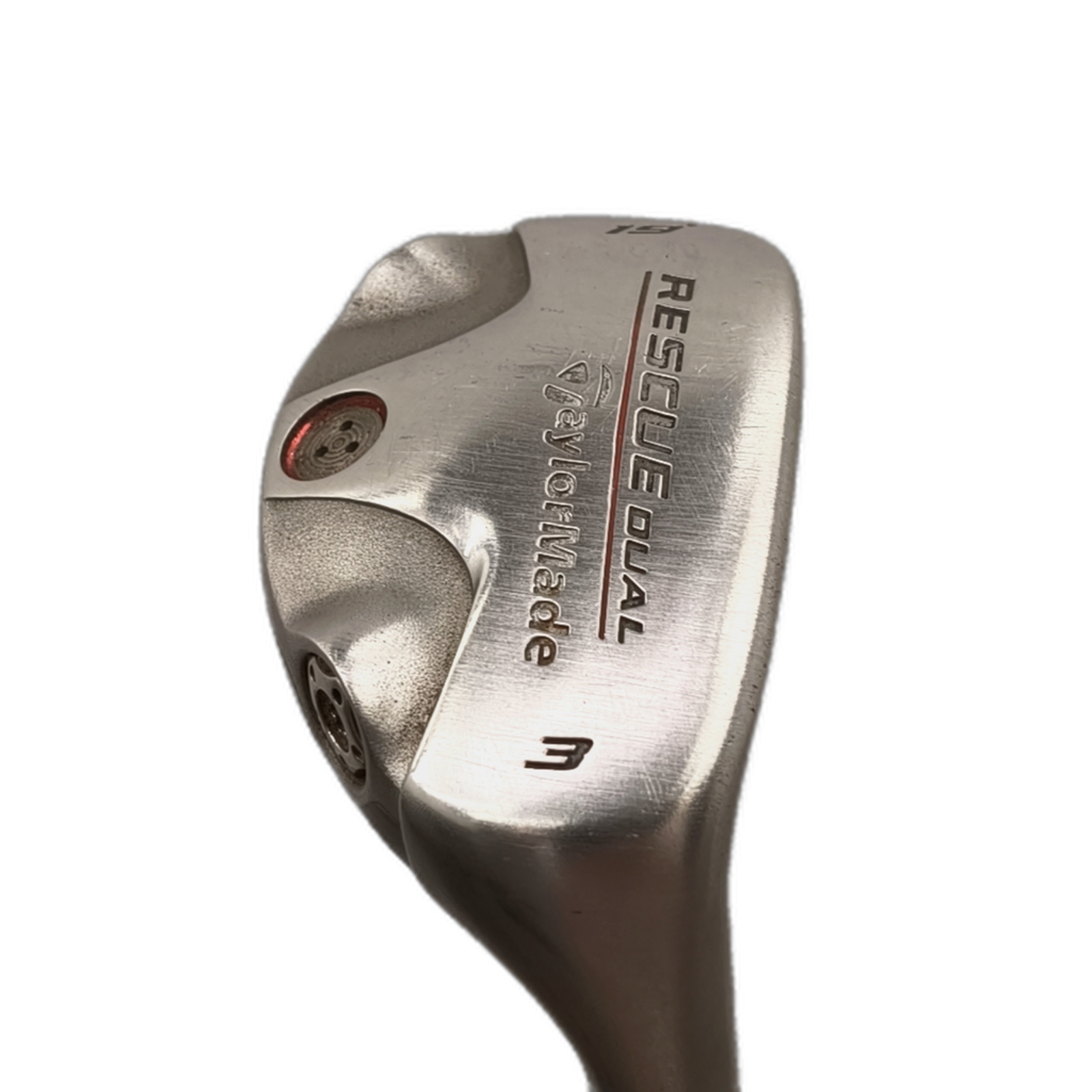 TaylorMade Rescue Dual  Hybrid / Flex Stiff / #3/19 [model:silueta] [bg:handrolled]