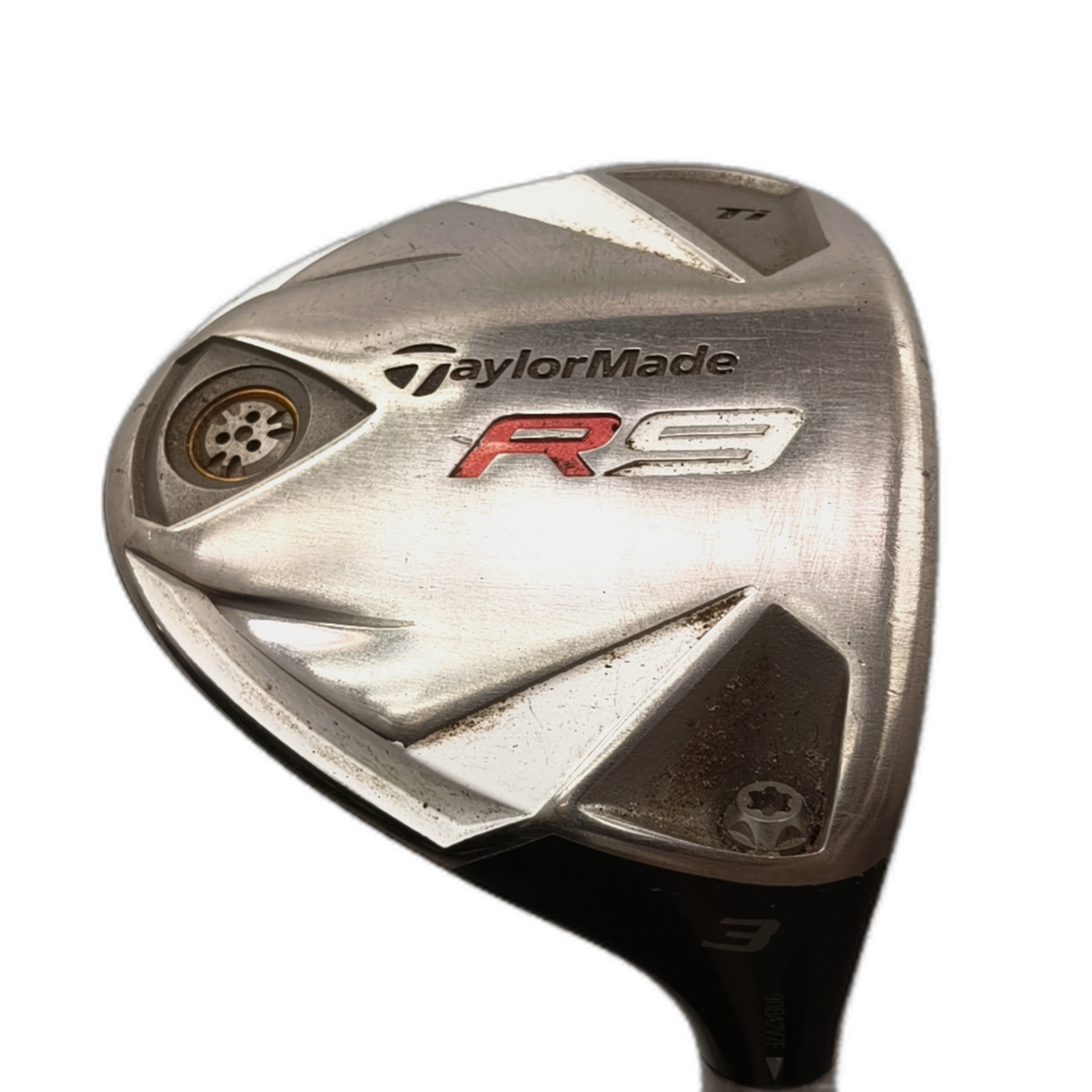 TaylorMade R9 Fairway Wood / Flex Regular / #3/15 [model:silueta] [bg:handrolled]