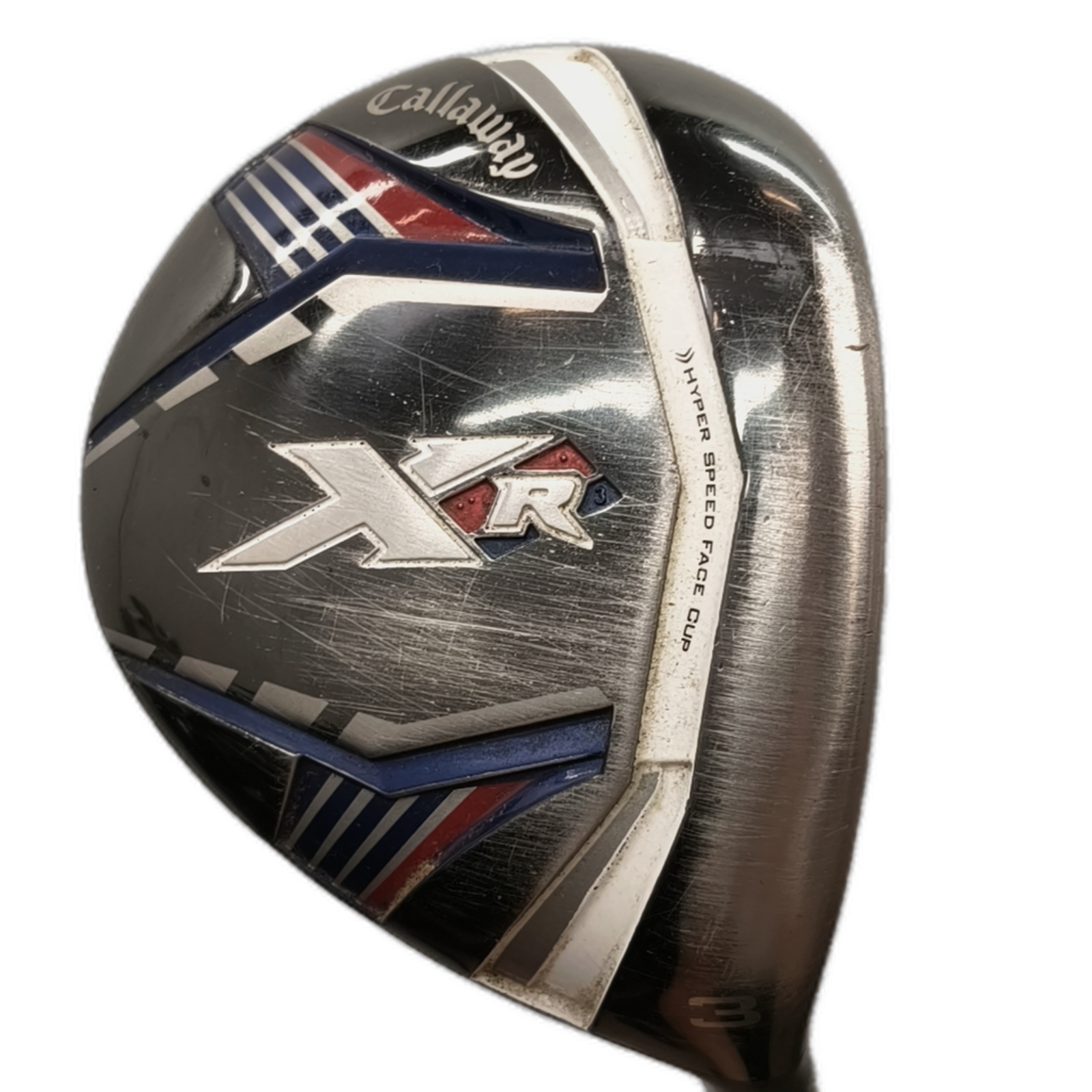Callaway XR Fairway Wood / Flex Regular / #3/15 [model:silueta] [bg:handrolled]