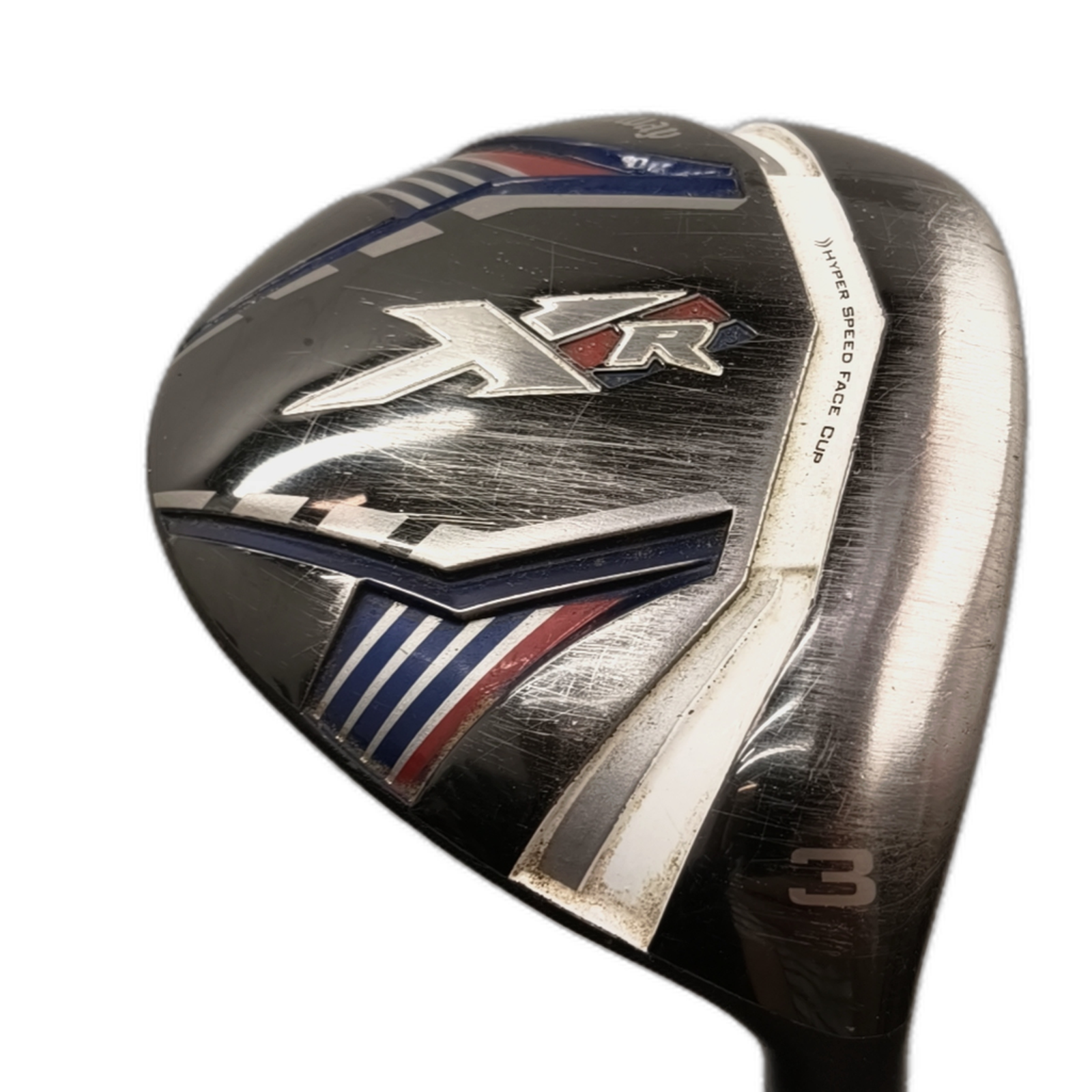 Callaway XR Fairway Wood / Flex Regular / #3/15 [model:silueta] [bg:handrolled]