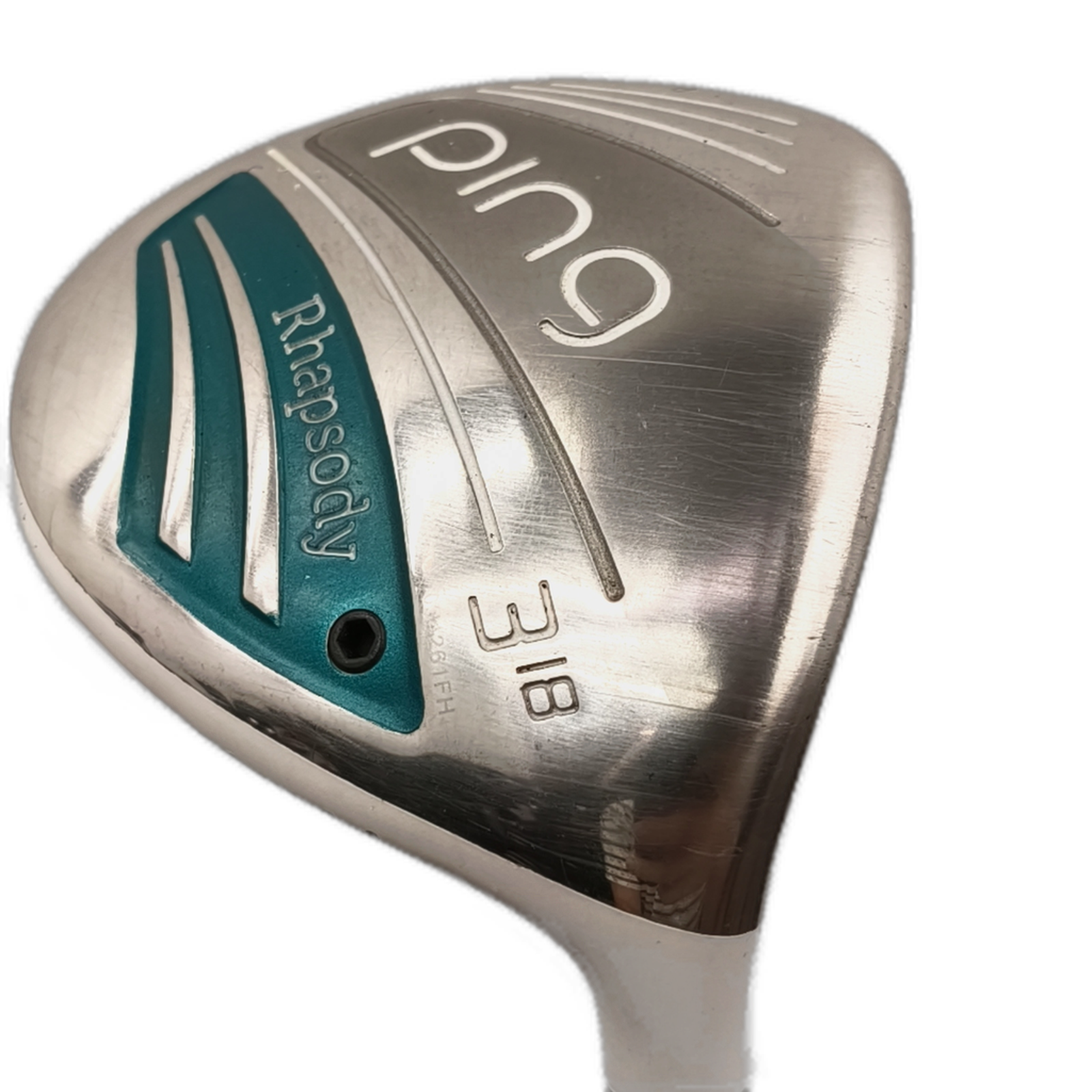 PING Rhapsody Fairway Wood / Flex Ladies / #3/18 [model:silueta] [bg:handrolled]