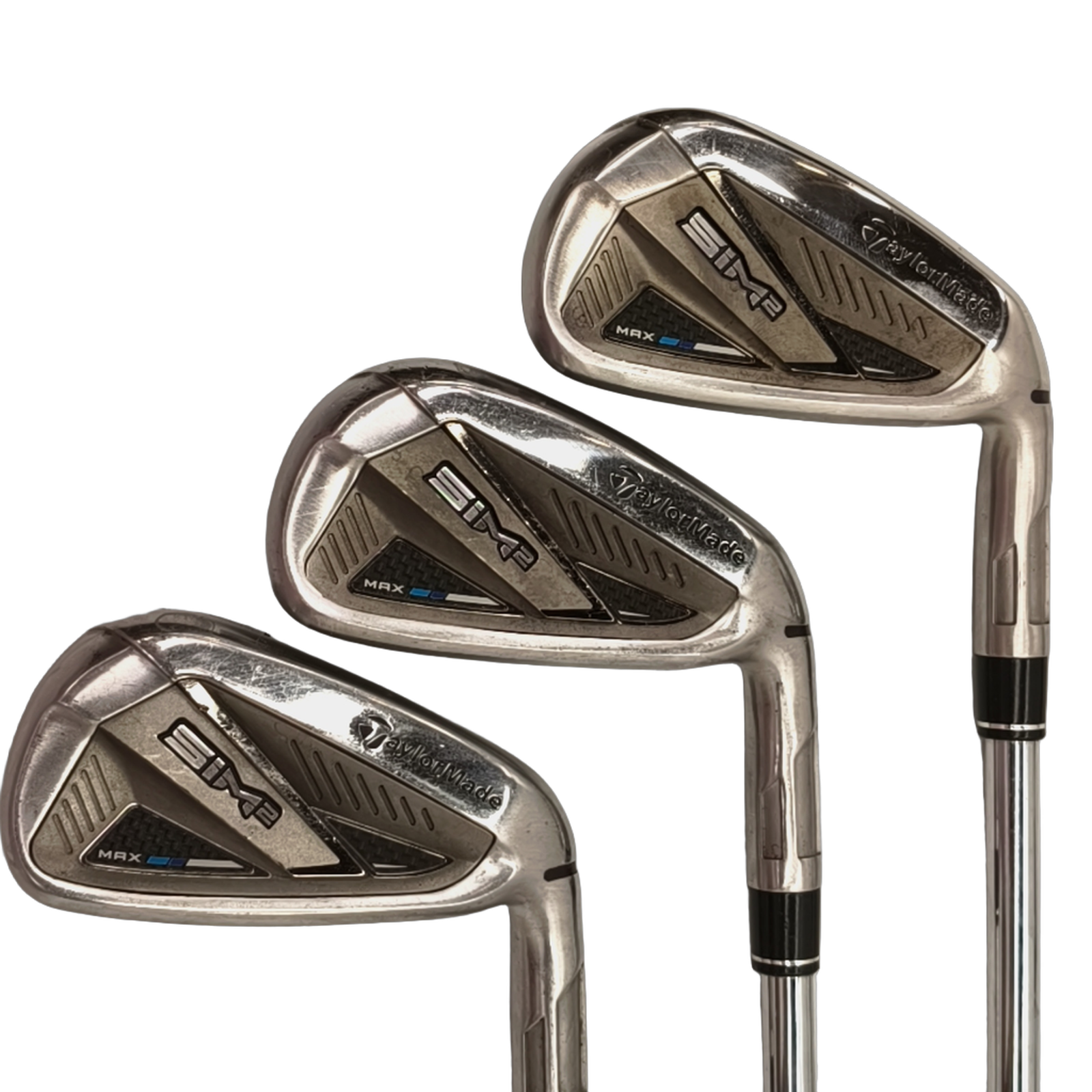 TaylorMade Sim 2 Max Jernsæt / 5-PW / Flex Regular / Stål [model:birefnet-general] [bg:handrolled]