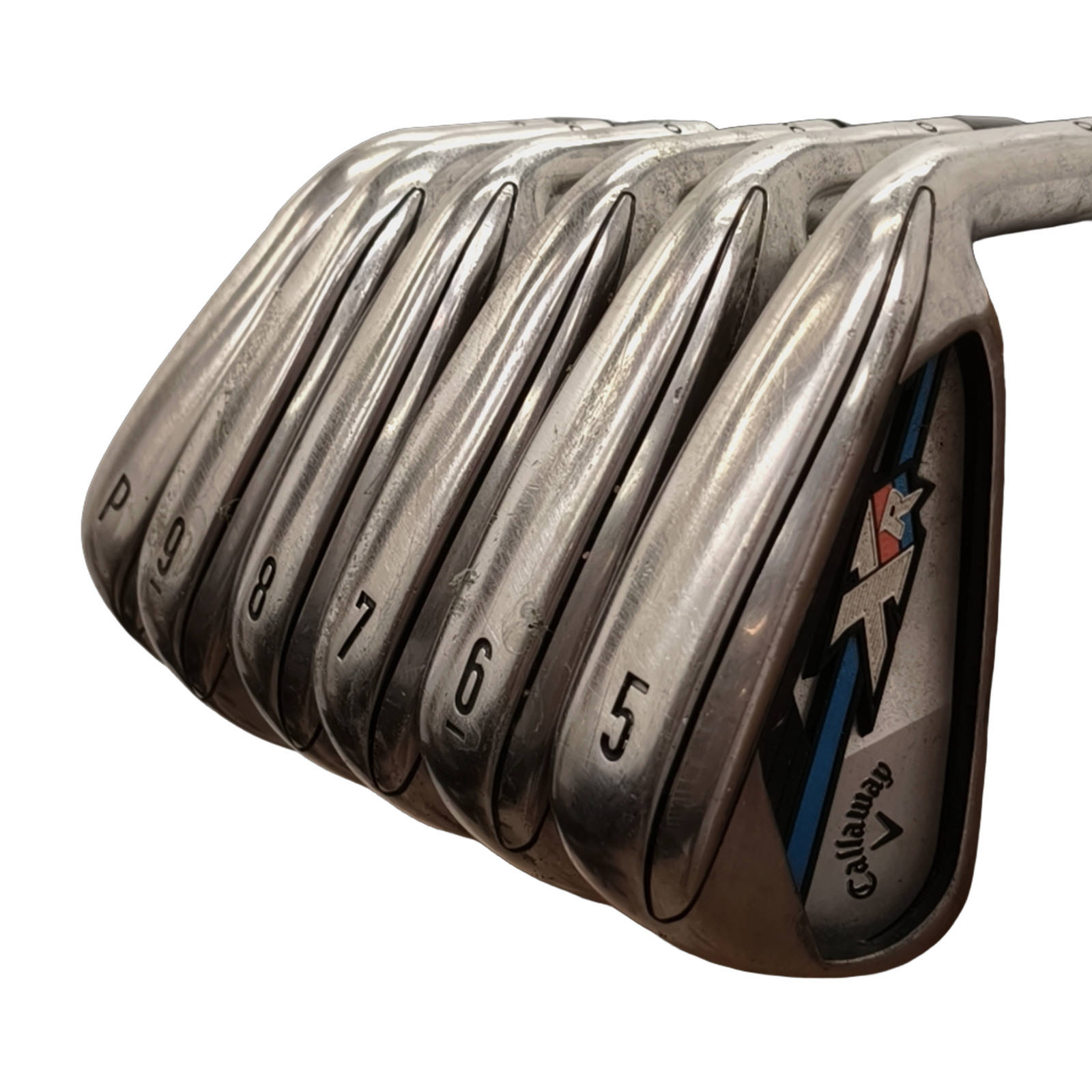Callaway XR OS Jernsæt / 5-PW / Flex Regular / Grafit [model:birefnet-general] [bg:handrolled]