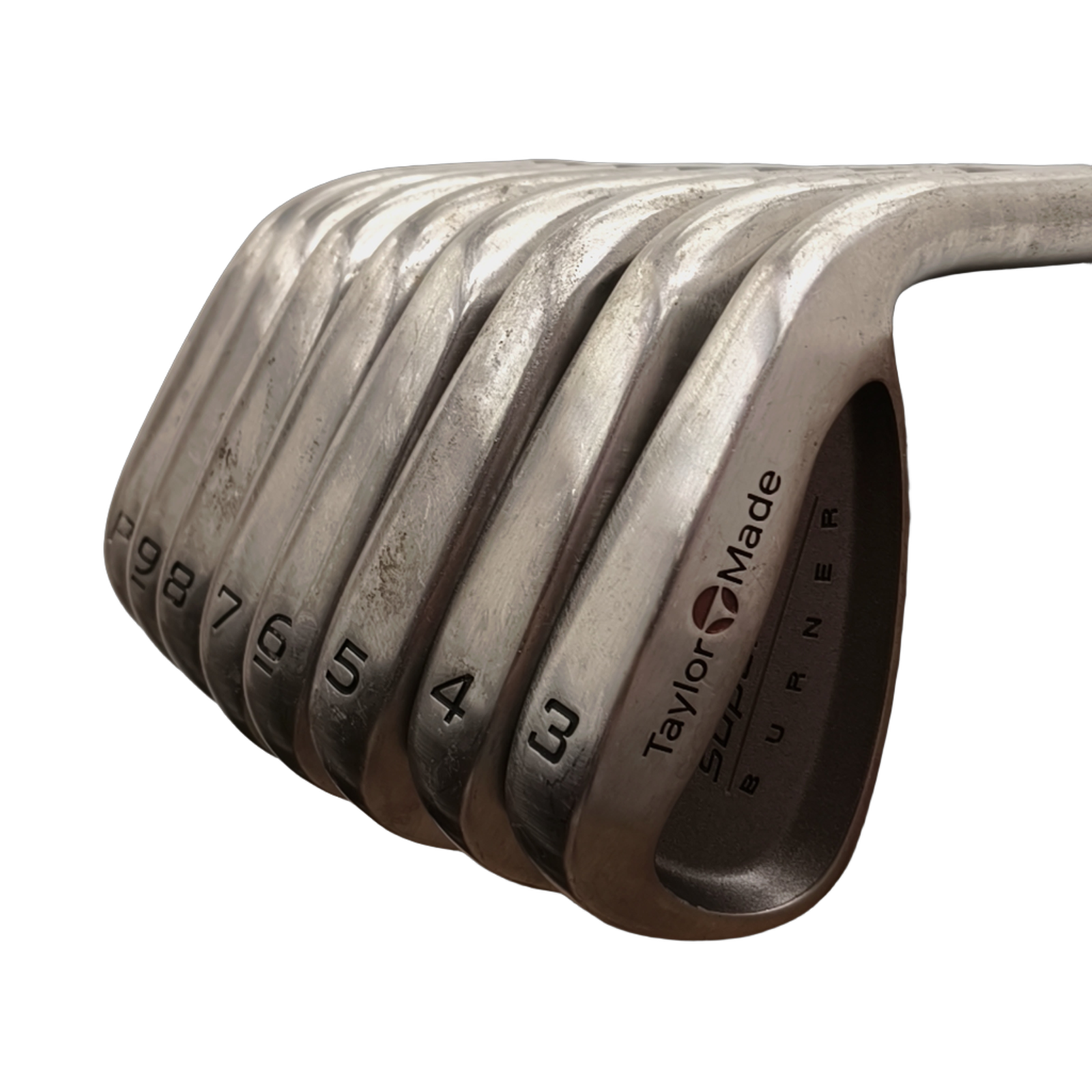 TaylorMade Burner Supersteel Jernsæt / 3-PW / Flex Stiff / Stål [model:birefnet-general] [bg:handrolled]