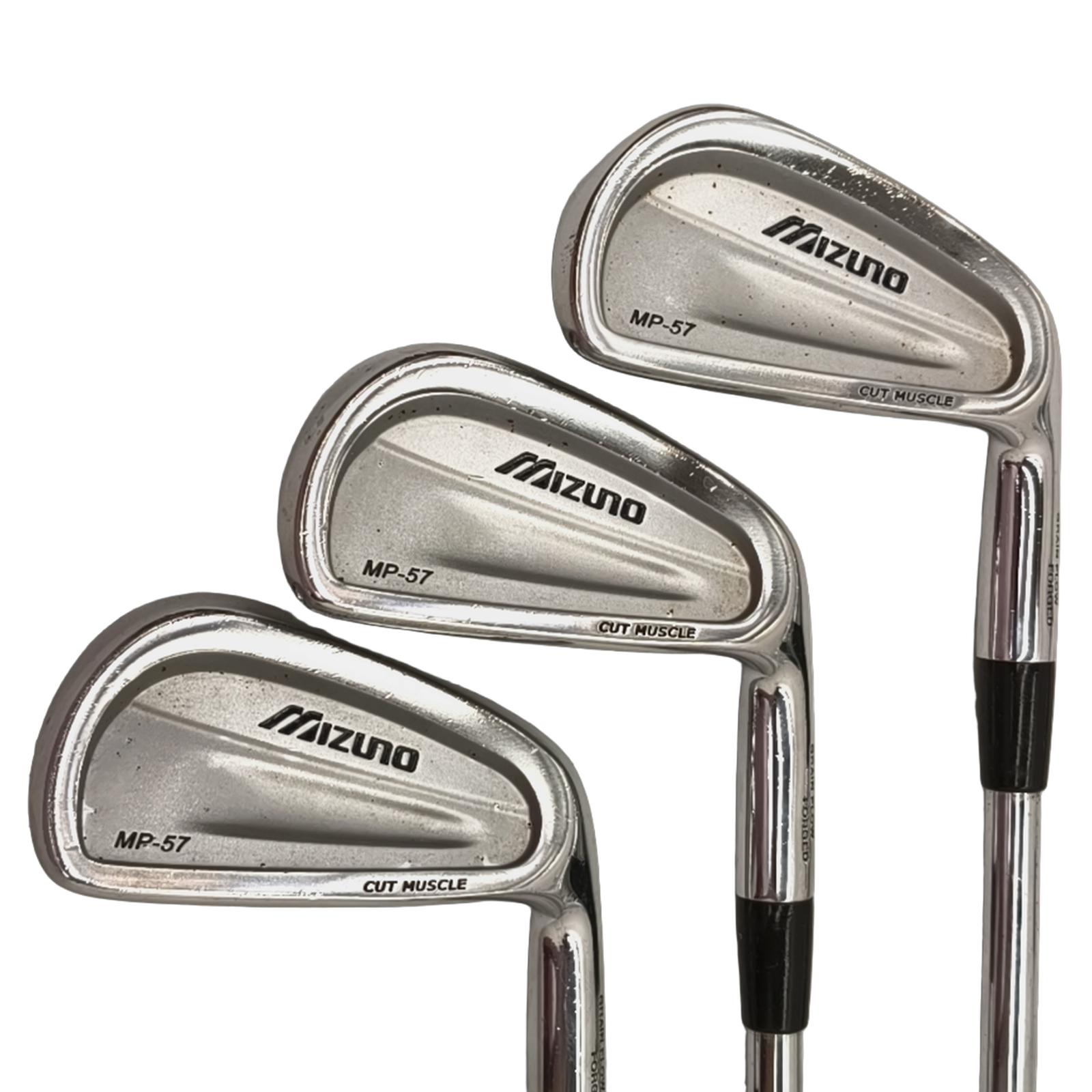 Mizuno MP-57 Jernsæt / 5-PW / Flex Stiff / Stål [model:birefnet-general] [bg:handrolled]
