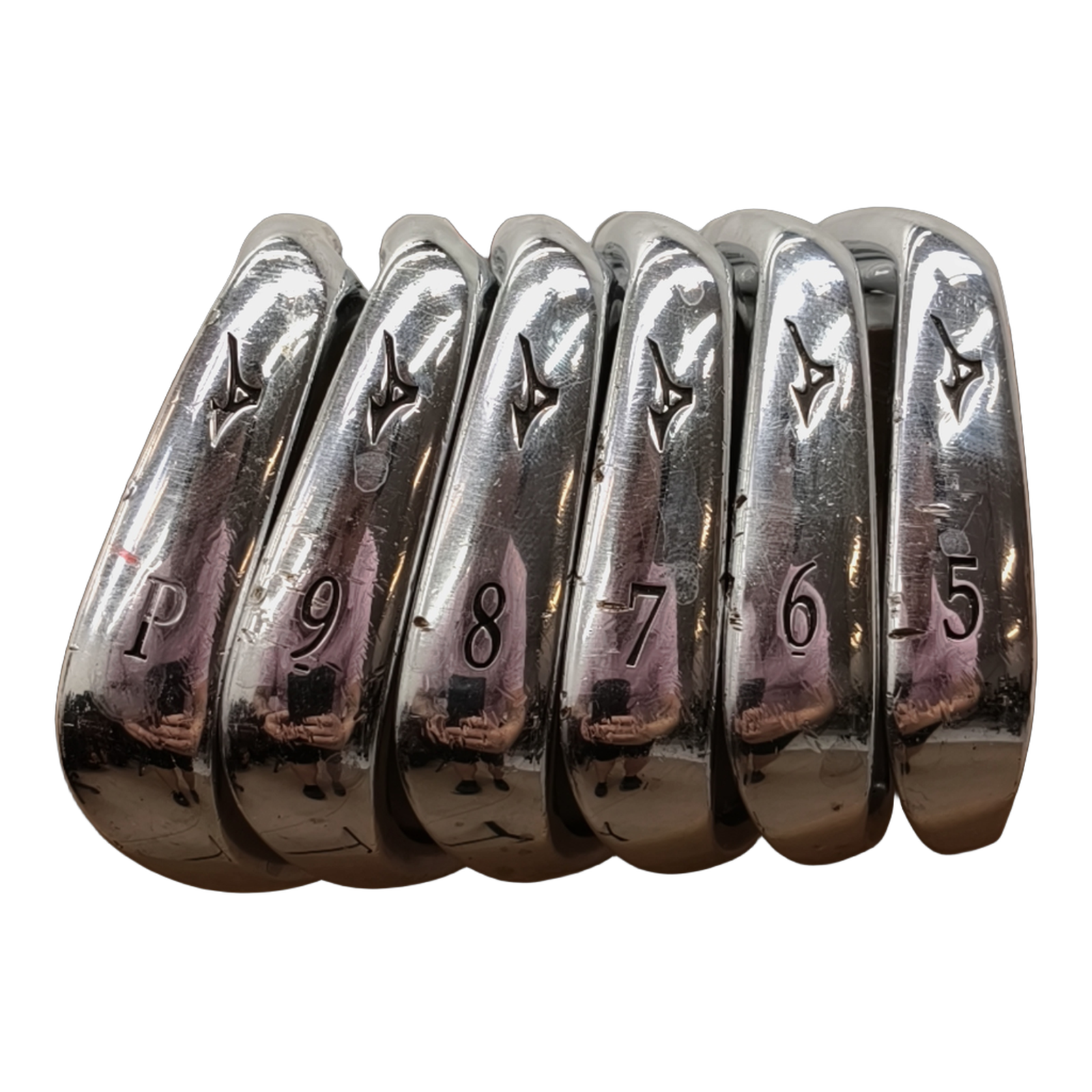 Mizuno MP-57 Jernsæt / 5-PW / Flex Stiff / Stål [model:birefnet-general] [bg:handrolled]