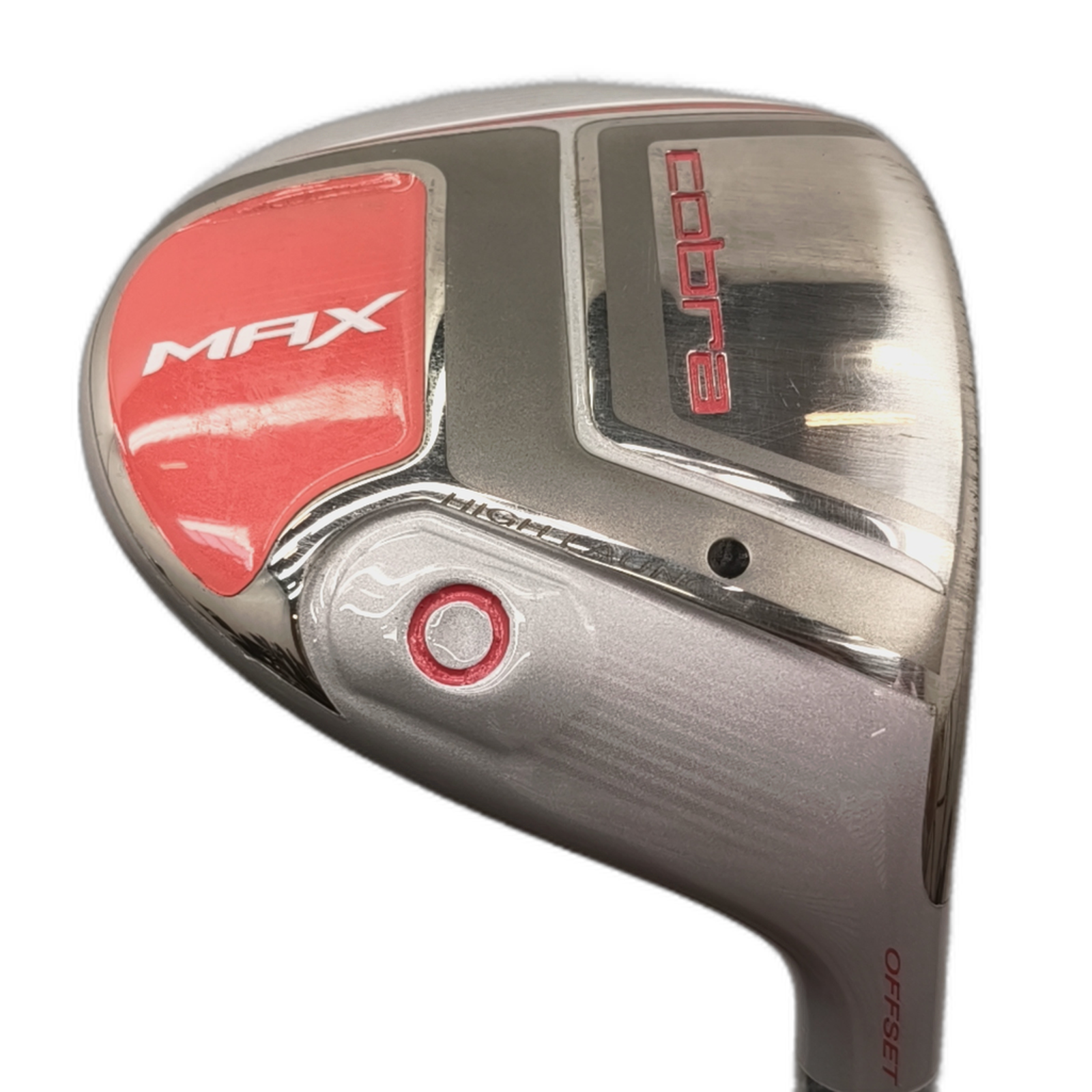 Cobra Max Pink Offset Fairway Wood / Flex Ladies / #3/19 [model:silueta] [bg:handrolled]