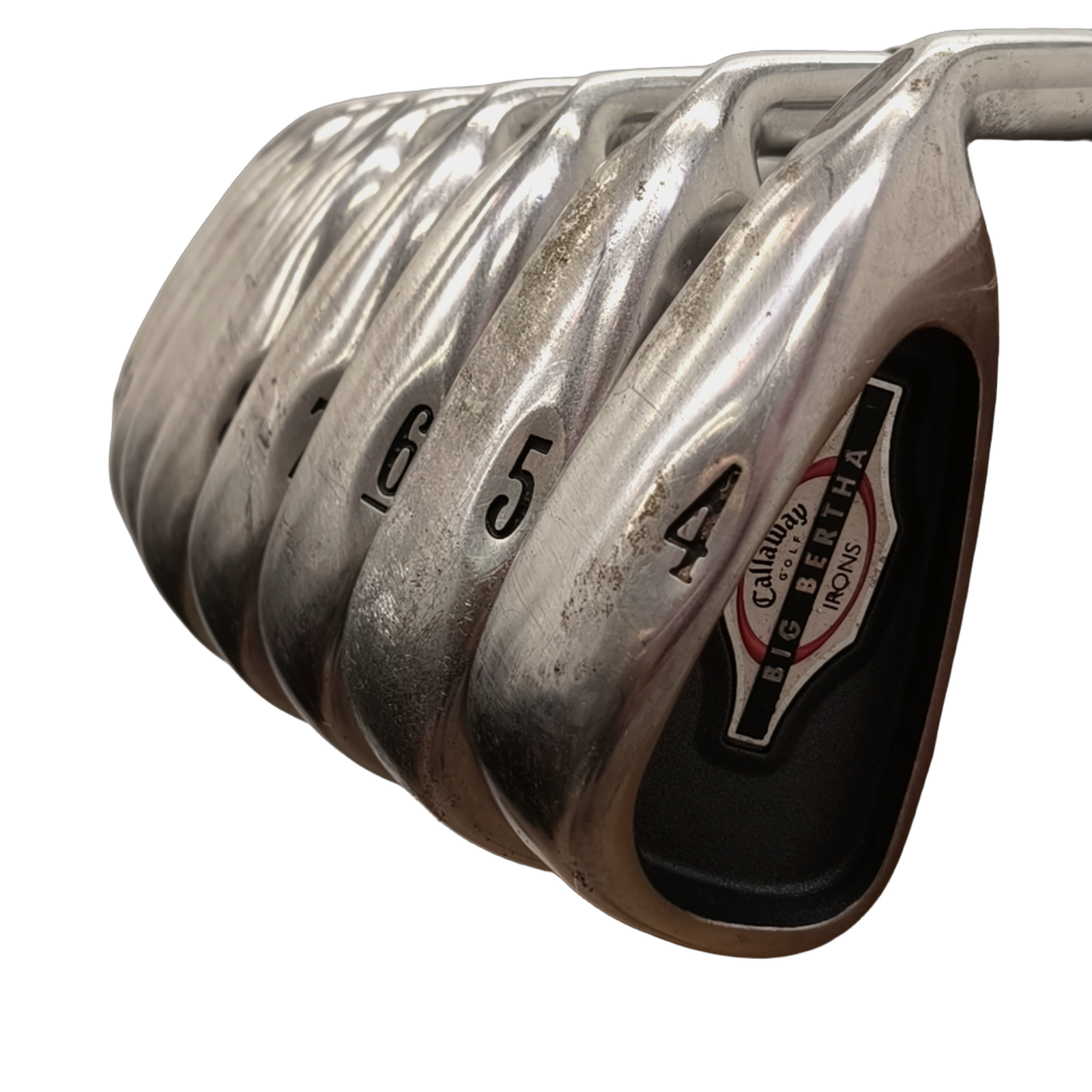Callaway Big Bertha Jernsæt / 4-PW+GW+SW / Flex Regular / Grafit [model:birefnet-general] [bg:handrolled]
