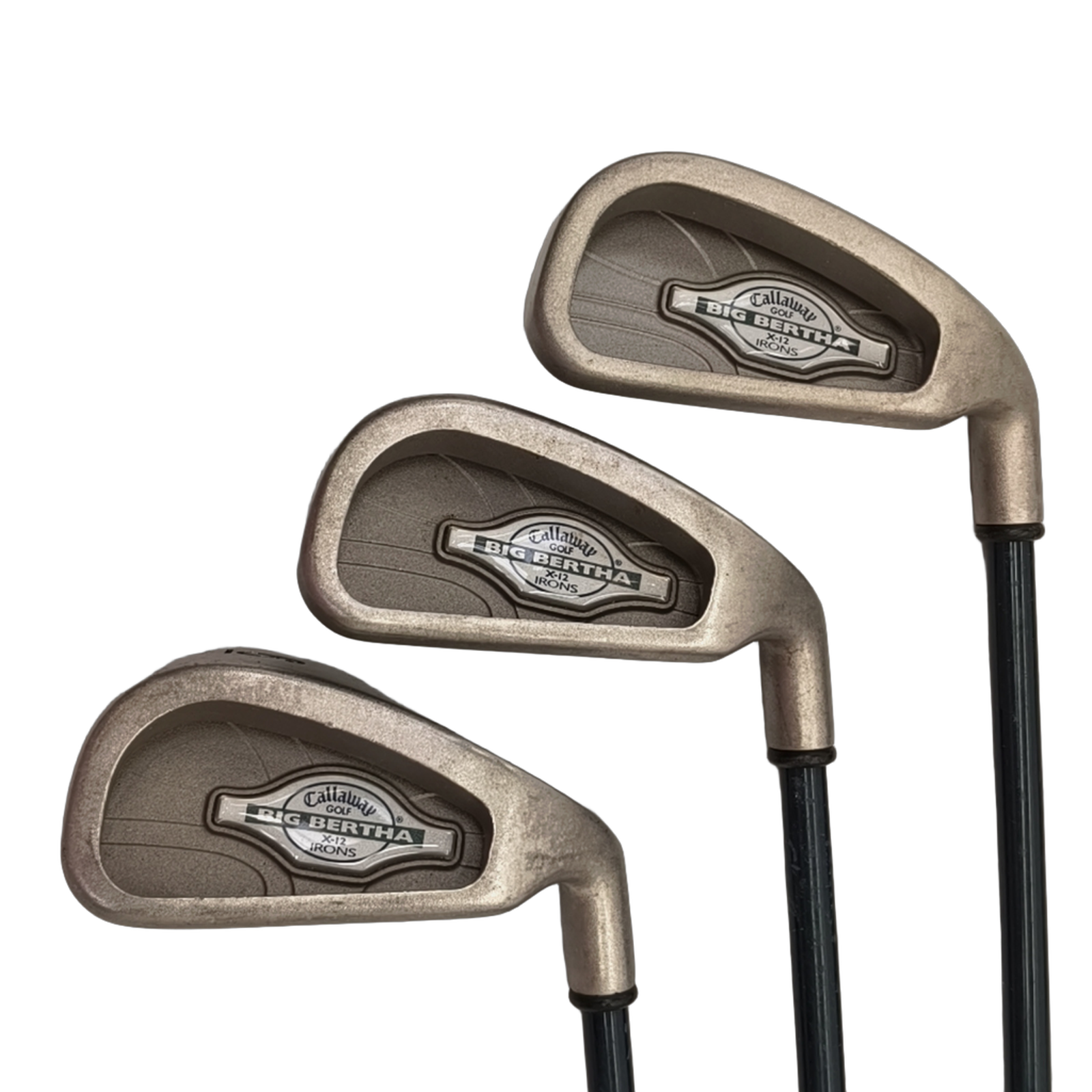Callaway Steelhead X-12 Jernsæt / 4-PW+SW / Flex Ladies / Grafit [model:birefnet-general] [bg:handrolled]