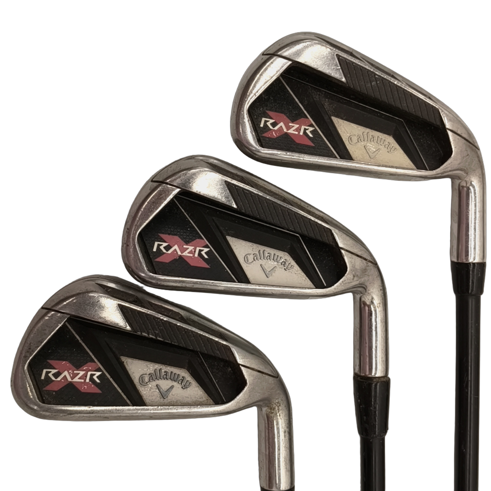 Callaway Razr X Jernsæt / 4-PW+SW / Flex Regular / Grafit [model:birefnet-general] [bg:handrolled]