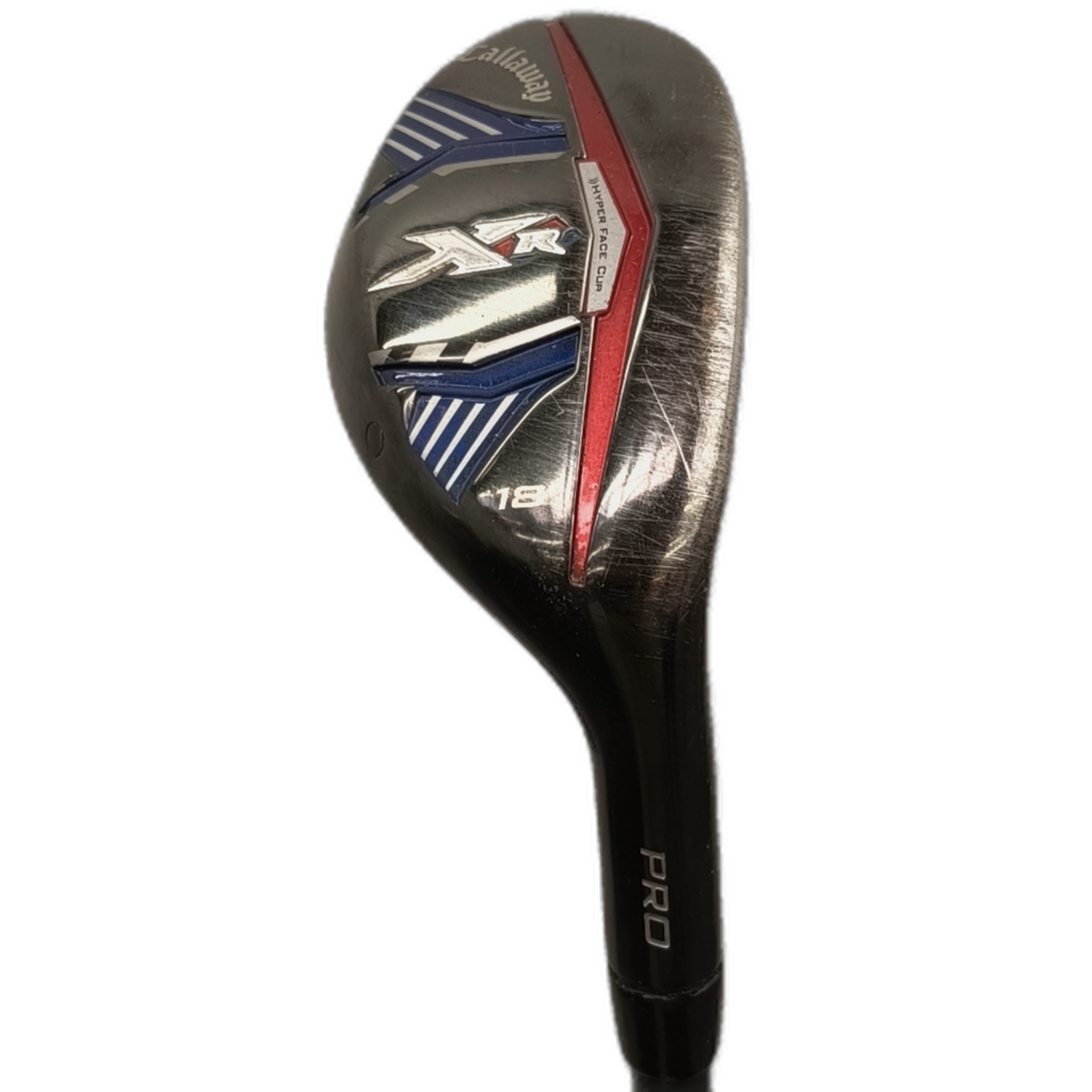 Callaway XR Pro Hybrid / Flex Stiff / #3/18 [model:silueta] [bg:handrolled]