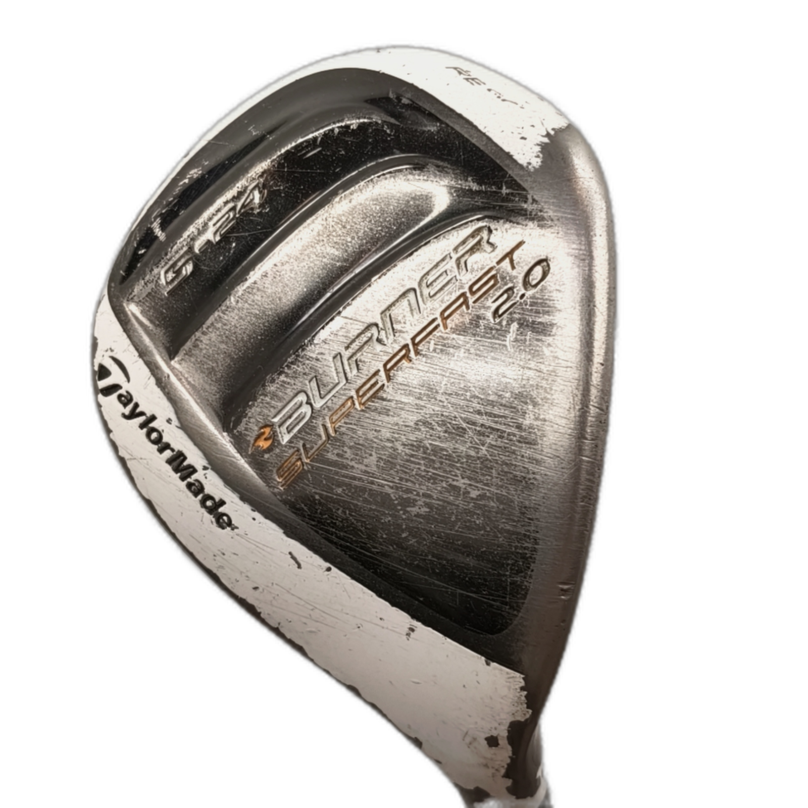TaylorMade Burner Superfast 2.0 Hybrid / Flex Regular / #5/24 [model:silueta] [bg:handrolled]