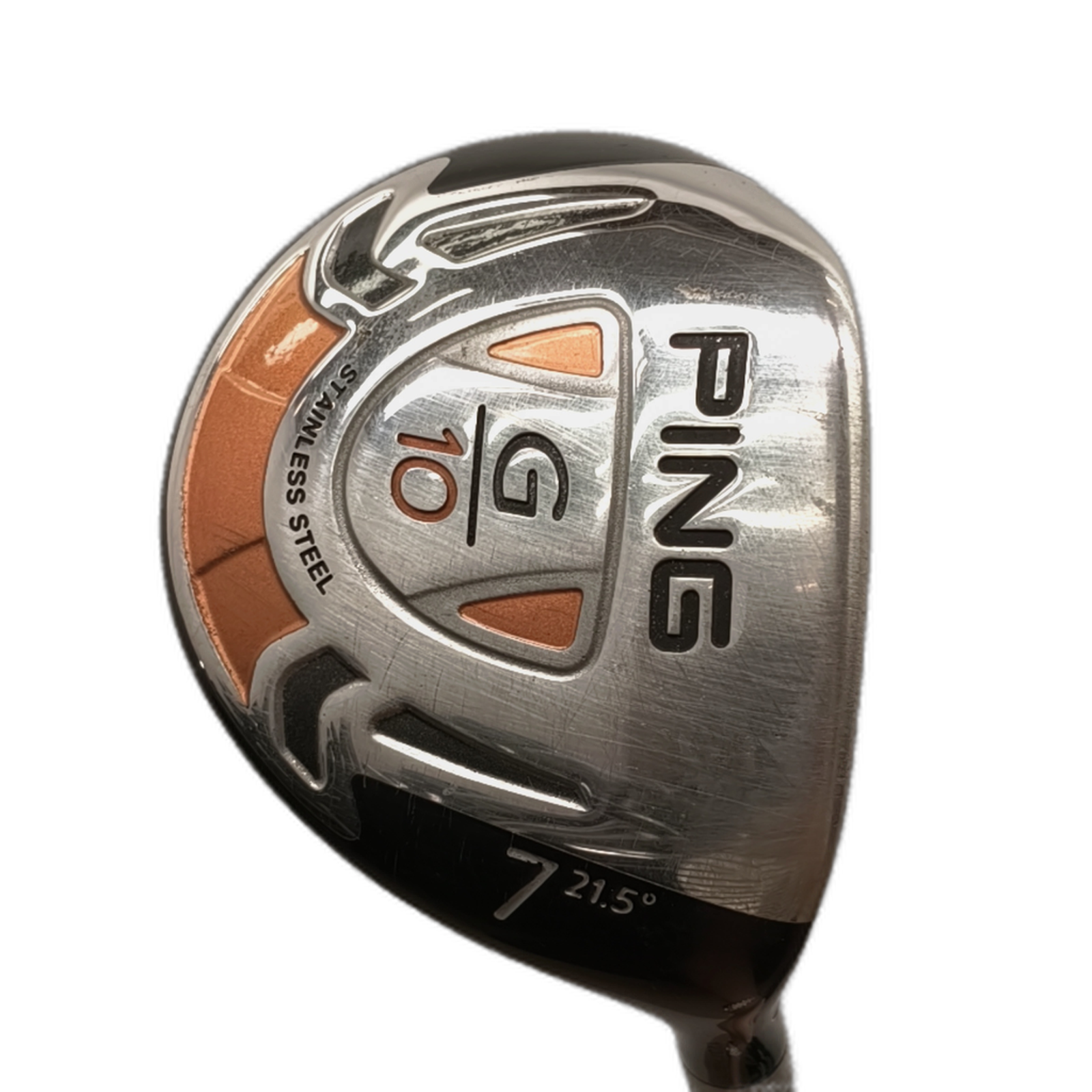 PING G10 Fairway Wood / Flex Stiff / #7/21.5 [model:silueta] [bg:handrolled]