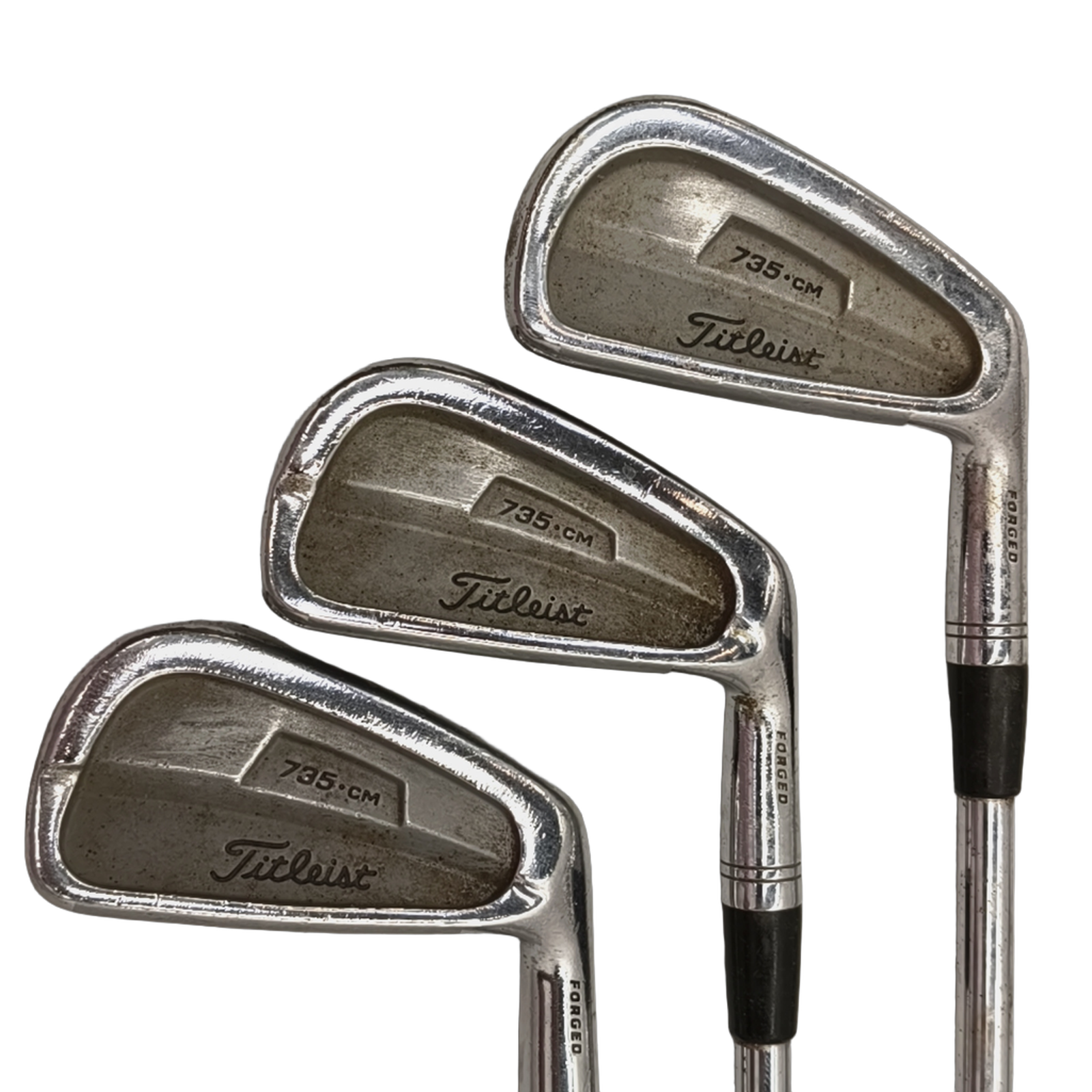 Titleist 735 CM Jernsæt / 4-PW / Flex Regular / Stål [model:birefnet-general] [bg:handrolled]