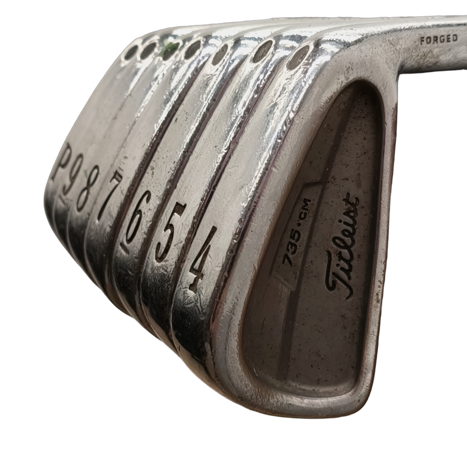 Titleist 735 CM Jernsæt / 4-PW / Flex Regular / Stål [model:birefnet-general] [bg:handrolled]