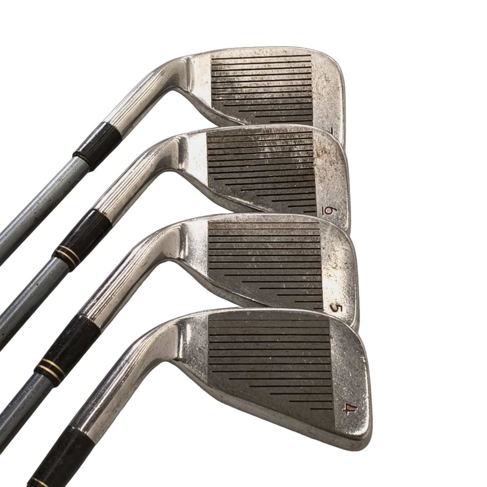 Silver Diamond Deep Cavity Jernsæt / 4-PW+SW / Flex Regular / Grafit [model:birefnet-general] [bg:handrolled]