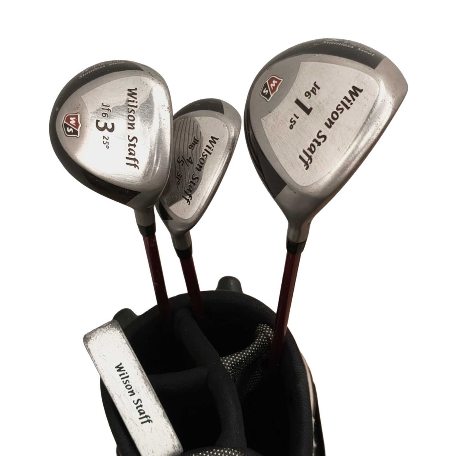 Wilson Ji6 Komplet Sæt Med Bag / 6i+8i+Pw / Flex Junior  / Grafit [model:birefnet-general] [bg:handrolled]