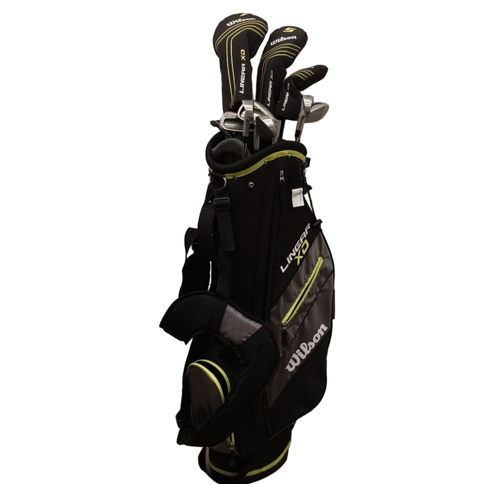 Wilson Linear XD Komplet Sæt Med Bag / 6-PW+SW / Flex Regular / Stål [model:birefnet-general] [bg:handrolled]