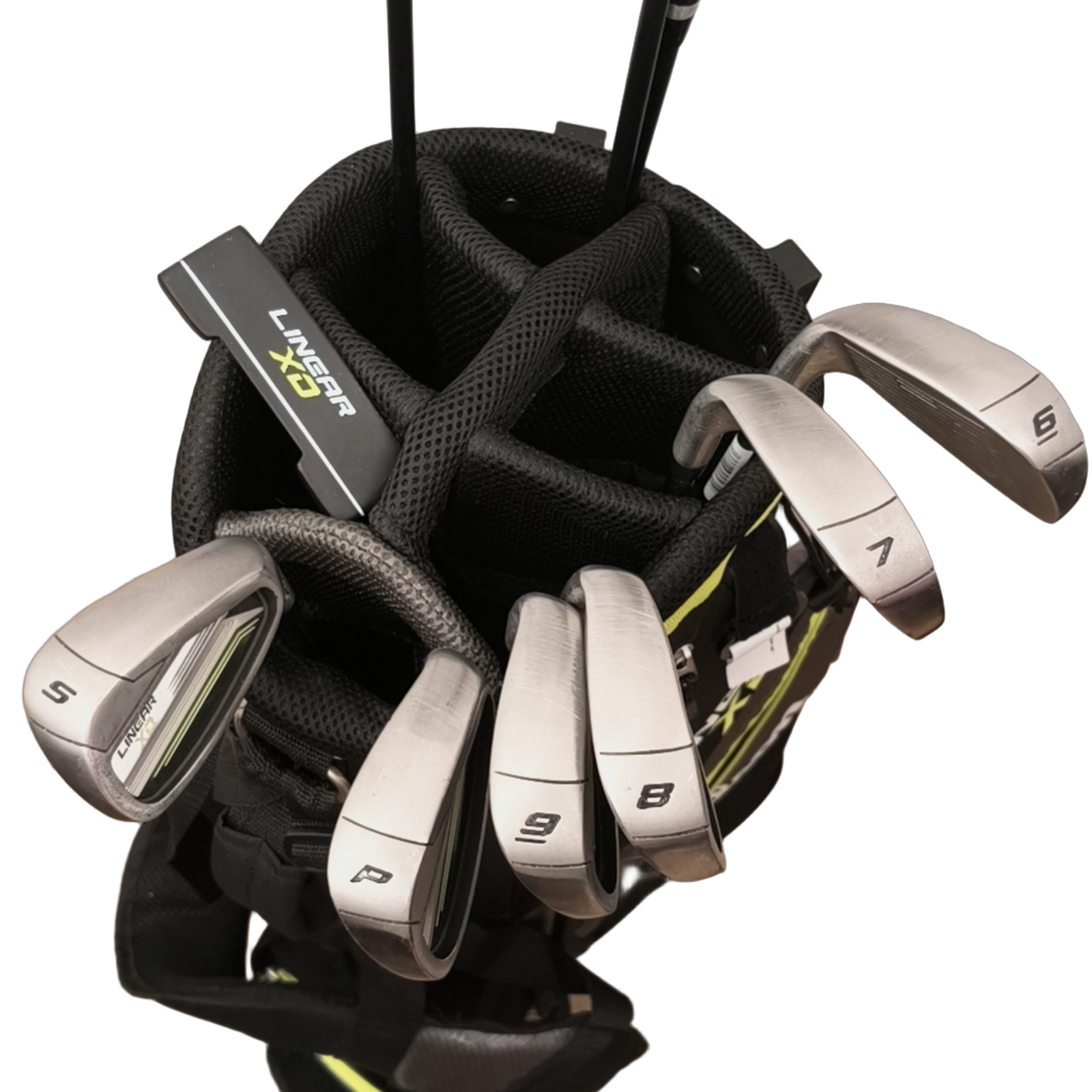 Wilson Linear XD Komplet Sæt Med Bag / 6-PW+SW / Flex Regular / Stål [model:birefnet-general] [bg:handrolled]