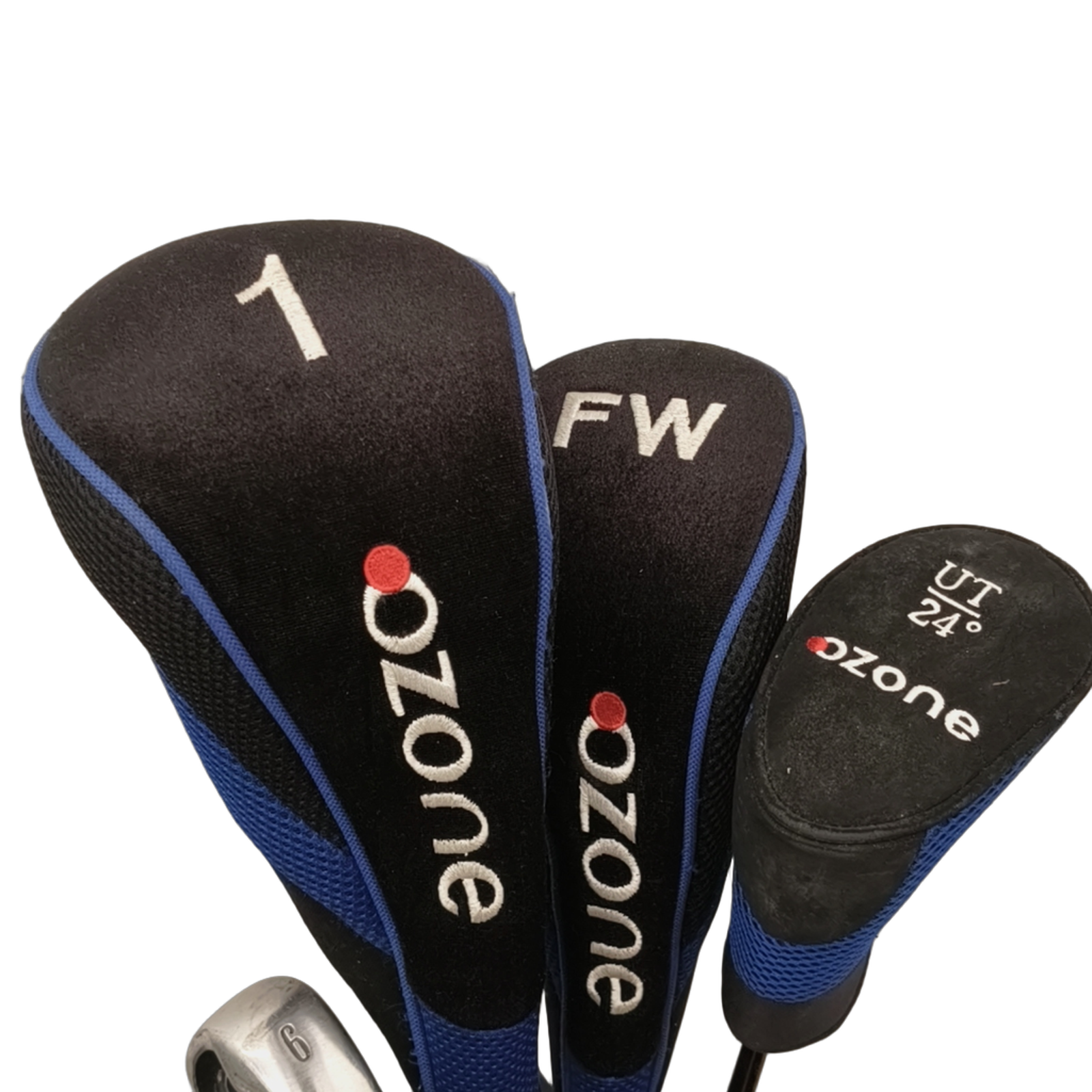 Ozoone OZ2 Komplet Sæt Med Bag / 5-PW+SW / Flex Stiff / Grafit [model:birefnet-general] [bg:handrolled]