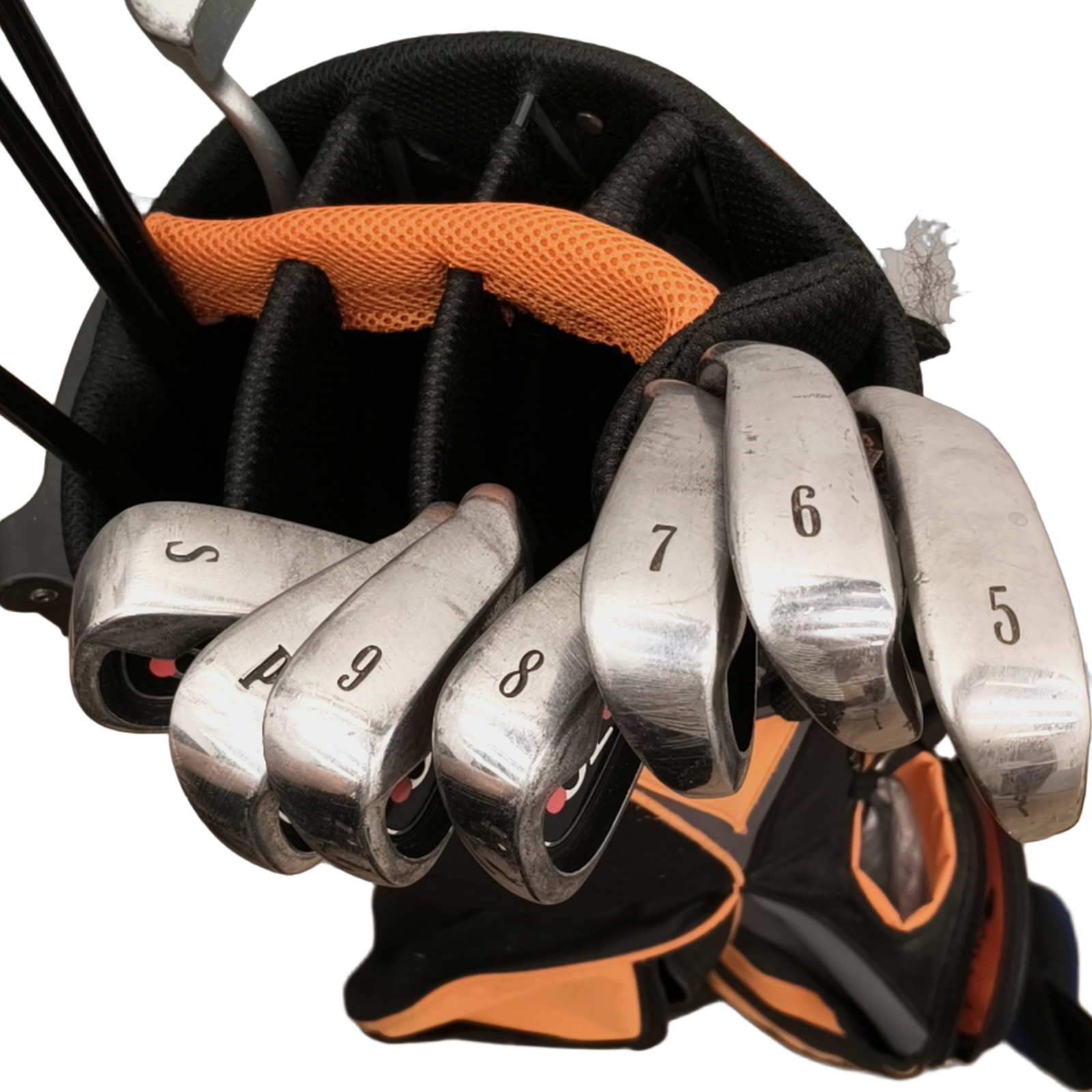 Ozoone OZ2 Komplet Sæt Med Bag / 5-PW+SW / Flex Stiff / Grafit [model:birefnet-general] [bg:handrolled]