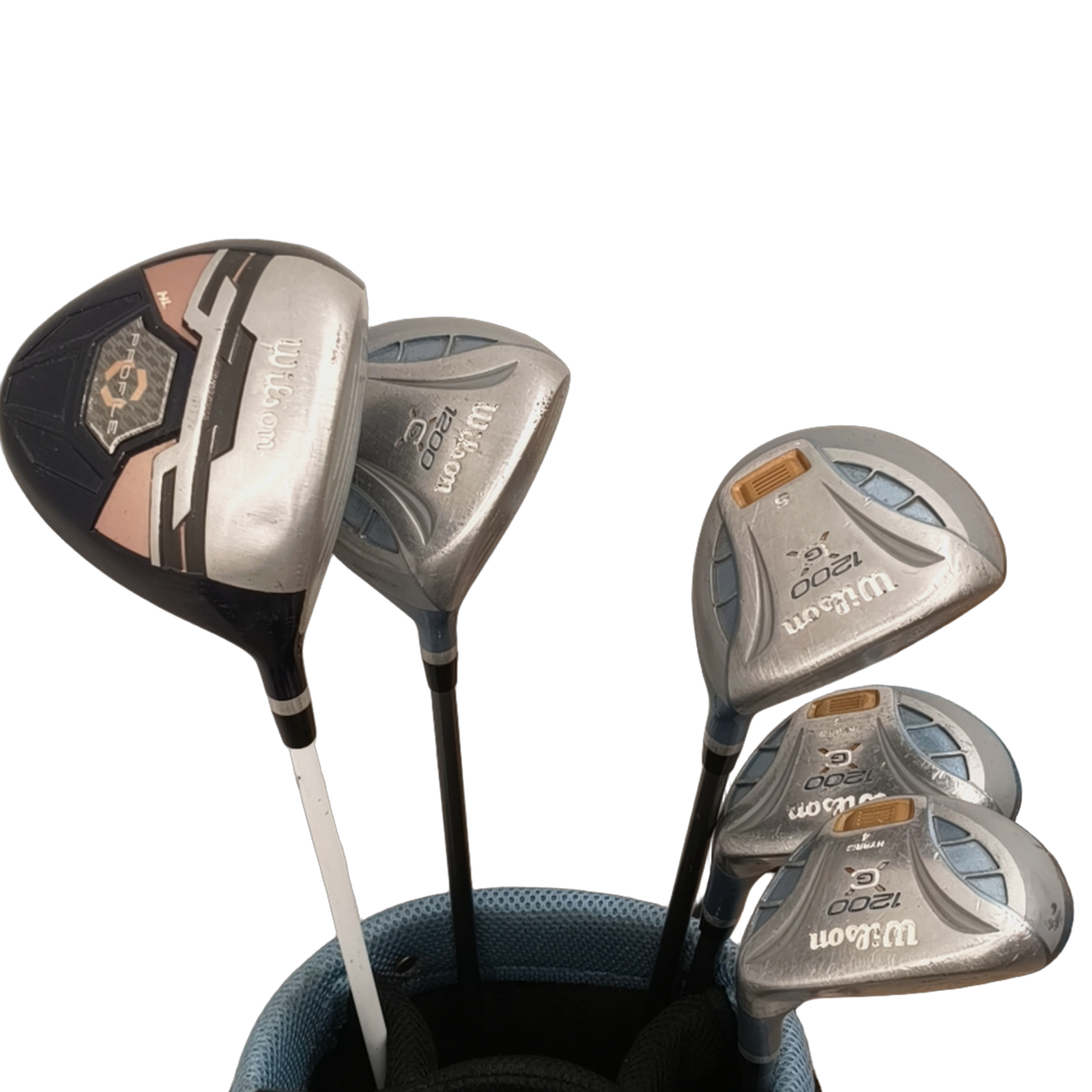 Wilson 1200 CGX Komplet Sæt Med Bag / 6-PW+SW / Flex Ladies / Grafit [model:birefnet-general] [bg:handrolled]
