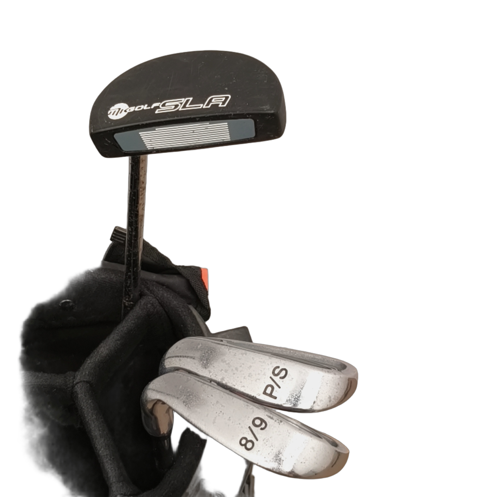 Crivit Stainless Komplet Sæt Med Bag / 8i+PW+Sw / Flex Junior  / Grafit [model:birefnet-general] [bg:handrolled]