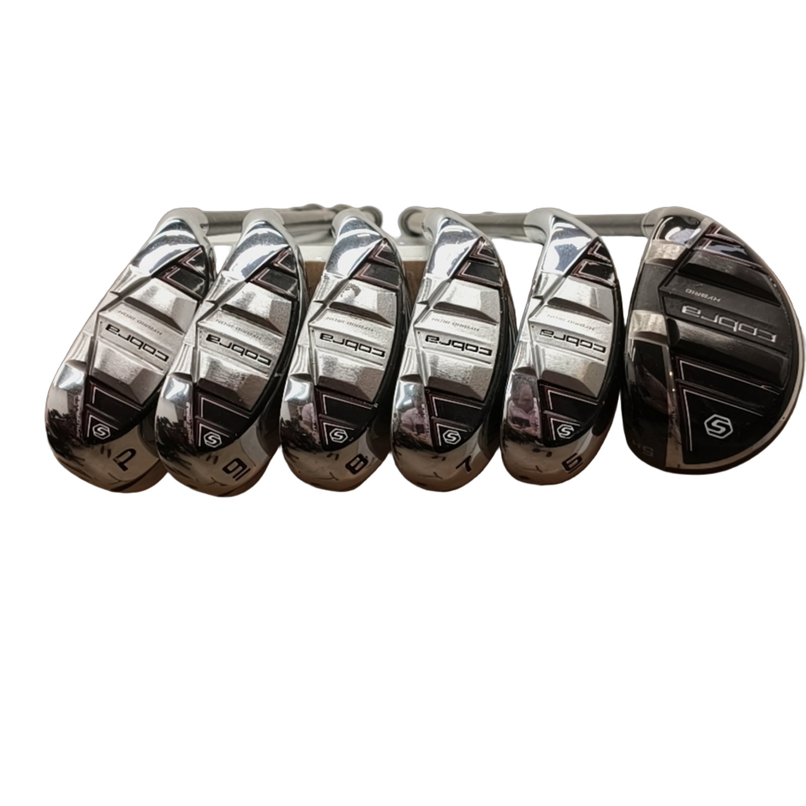 Cobra T-Rail Gen. 3 Jernsæt / 5-PW / Flex A-flex / Grafit [model:birefnet-general] [bg:handrolled]