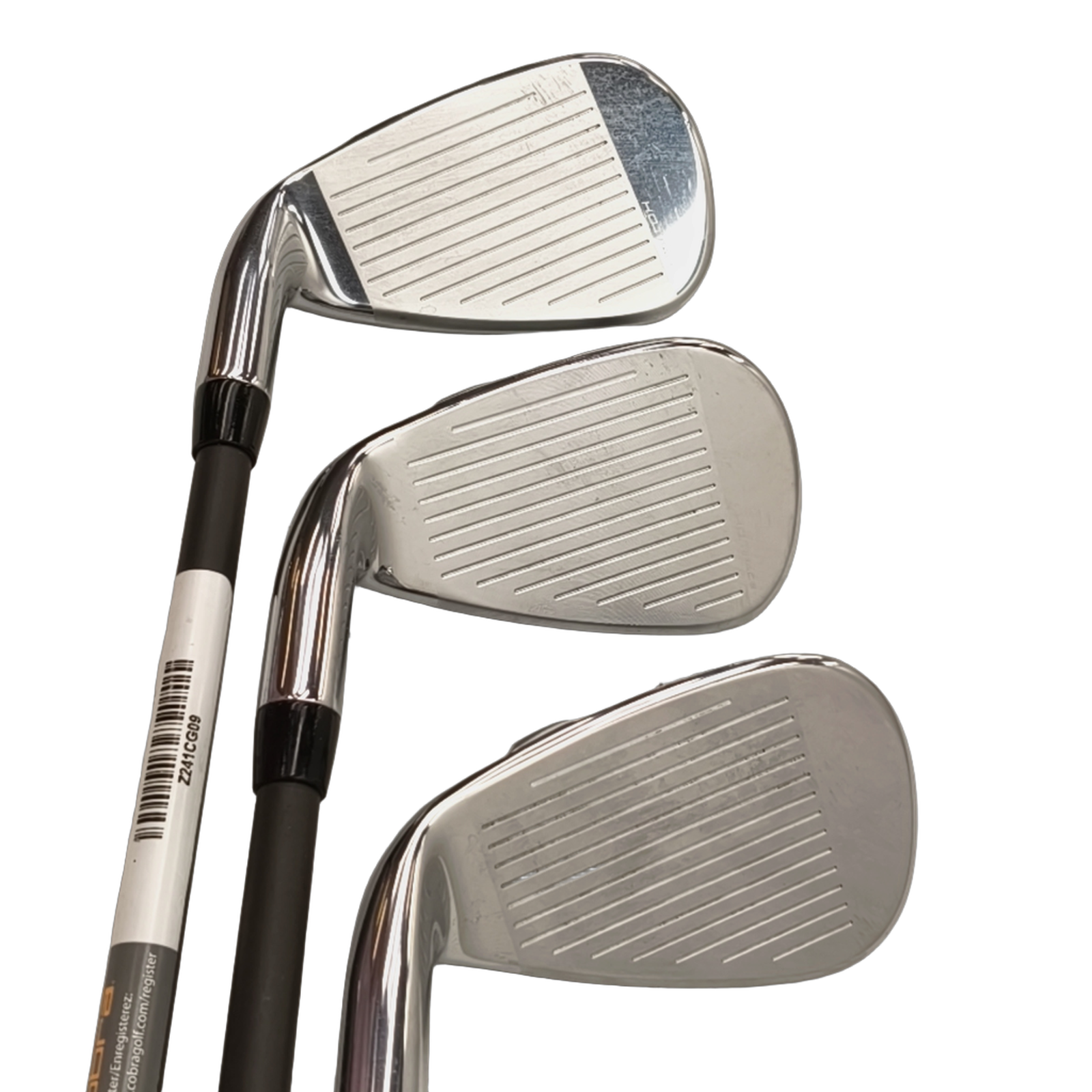 Cobra T-Rail Gen. 3 Jernsæt / 5-PW / Flex A-flex / Grafit [model:birefnet-general] [bg:handrolled]