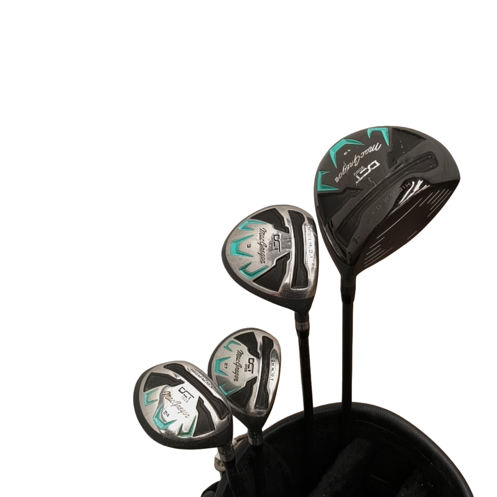 MacGregor DCT 3000 Komplet Sæt Uden Bag / 6-PW+SW / Flex Ladies / Grafit [model:birefnet-general] [bg:handrolled]