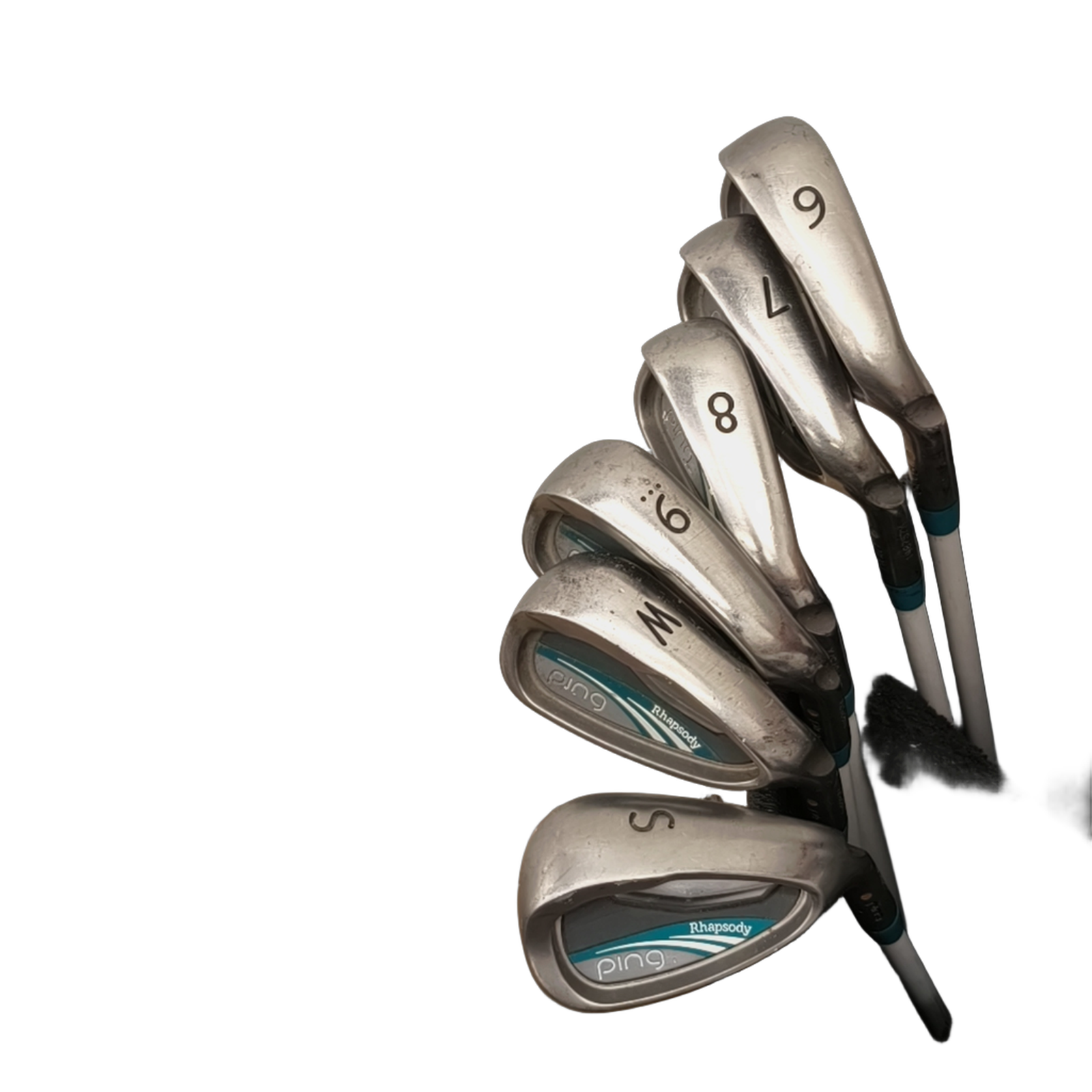PING Rhapsody Komplet Sæt Uden Bag / 6-PW+SW / Flex Ladies / Grafit [model:birefnet-general] [bg:handrolled]