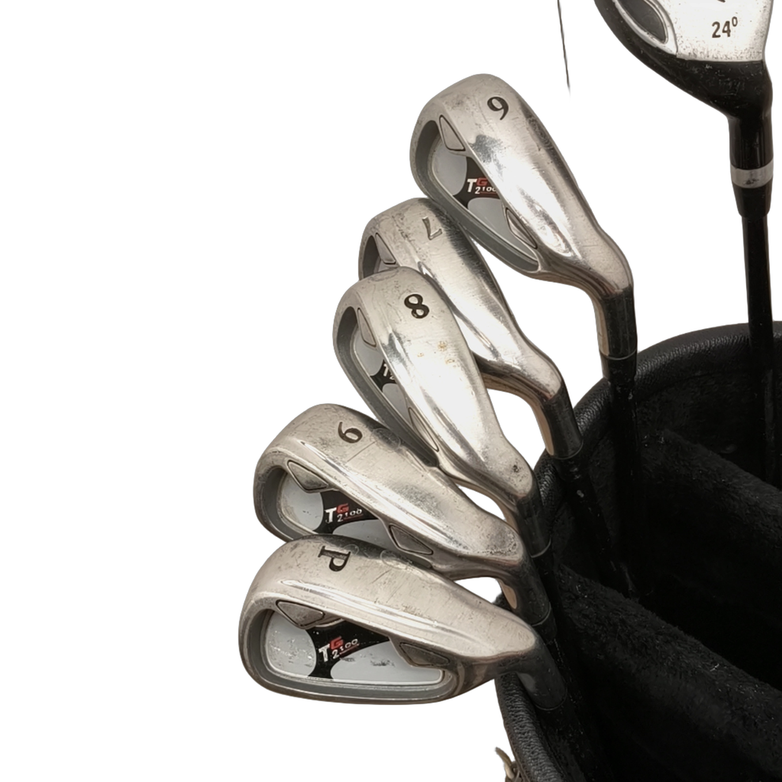 Tour Golf TG2 100 Komplet Sæt Uden Bag / 6-PW / Flex Regular / Grafit [model:birefnet-general] [bg:handrolled]