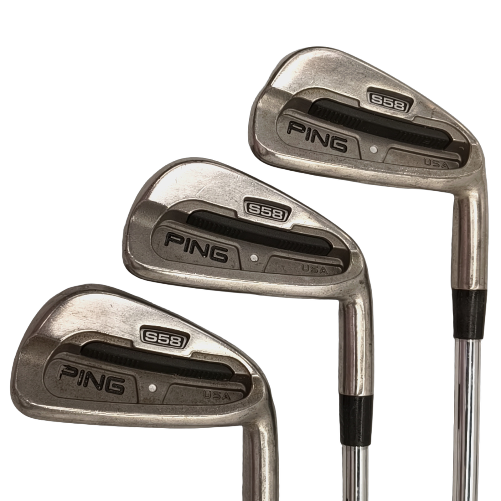 PING S58 Jernsæt / 4-PW / Flex Regular / Stål [model:birefnet-general] [bg:handrolled]