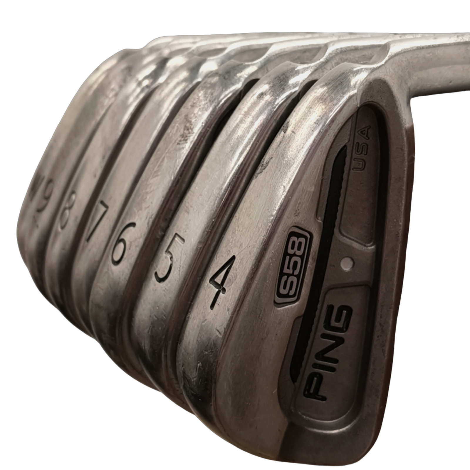 PING S58 Jernsæt / 4-PW / Flex Regular / Stål [model:birefnet-general] [bg:handrolled]