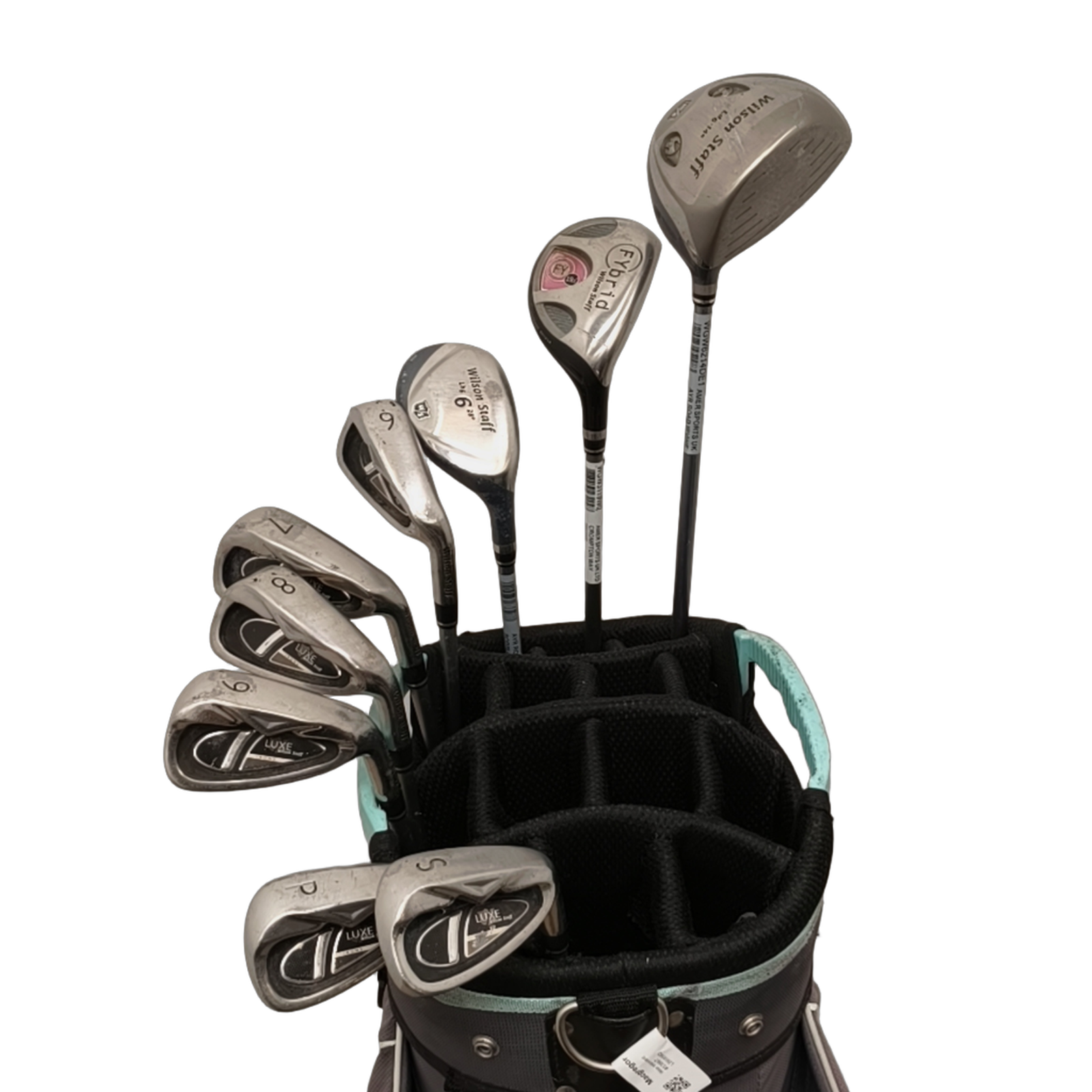 Wilson Luxe Komplet Sæt Uden Bag / 6-PW+SW / Flex Ladies / Grafit [model:birefnet-general] [bg:handrolled]