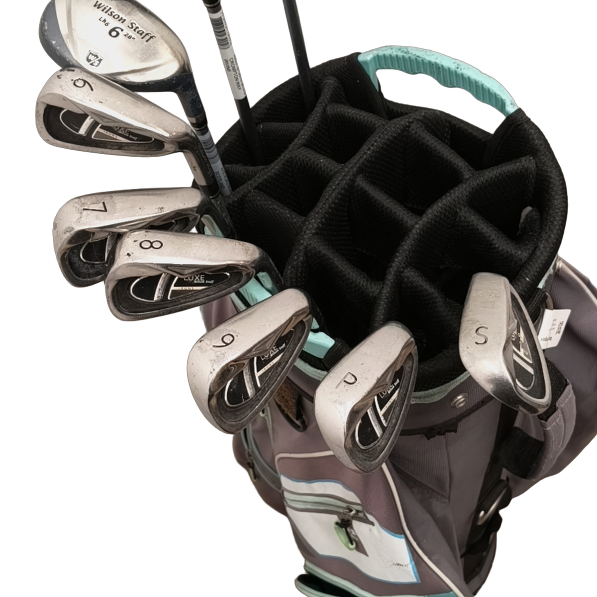 Wilson Luxe Komplet Sæt Uden Bag / 6-PW+SW / Flex Ladies / Grafit [model:birefnet-general] [bg:handrolled]
