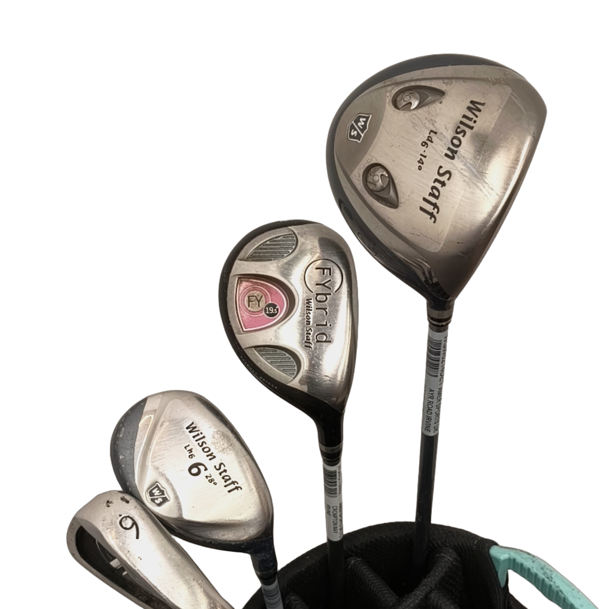 Wilson Luxe Komplet Sæt Uden Bag / 6-PW+SW / Flex Ladies / Grafit [model:birefnet-general] [bg:handrolled]