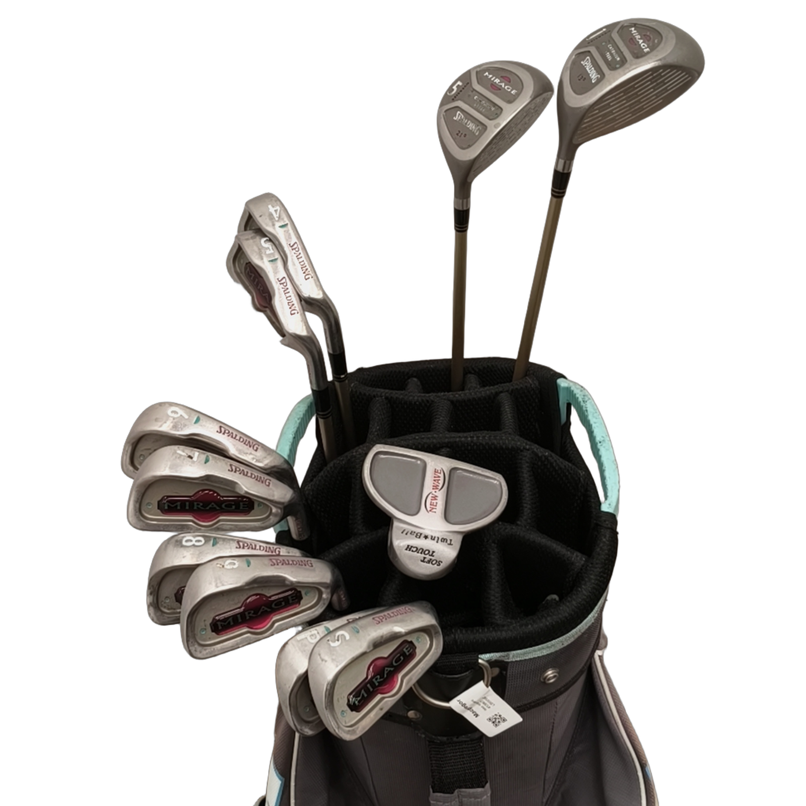Spalding Mirage Komplet Sæt Uden Bag / 4-PW+SW / Flex Ladies / Grafit [model:birefnet-general] [bg:handrolled]