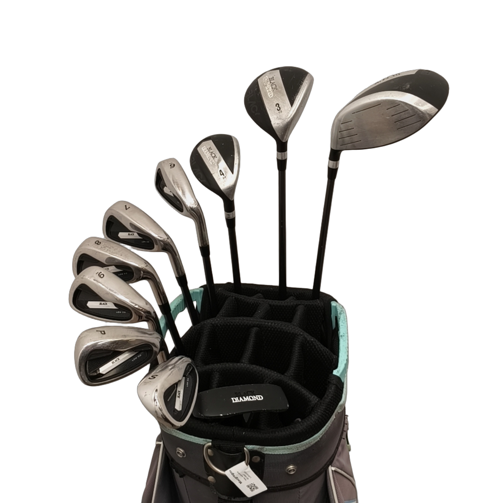 Black Diamond Low CG Komplet Sæt Uden Bag / 6-PW+SW / Flex Regular / Grafit [model:birefnet-general] [bg:handrolled]