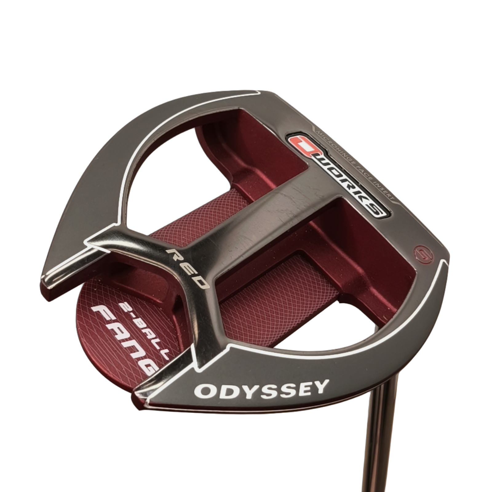 Odyssey Strokelab 2-Ball Fang Putter / 34" [model:birefnet-general] [bg:handrolled]