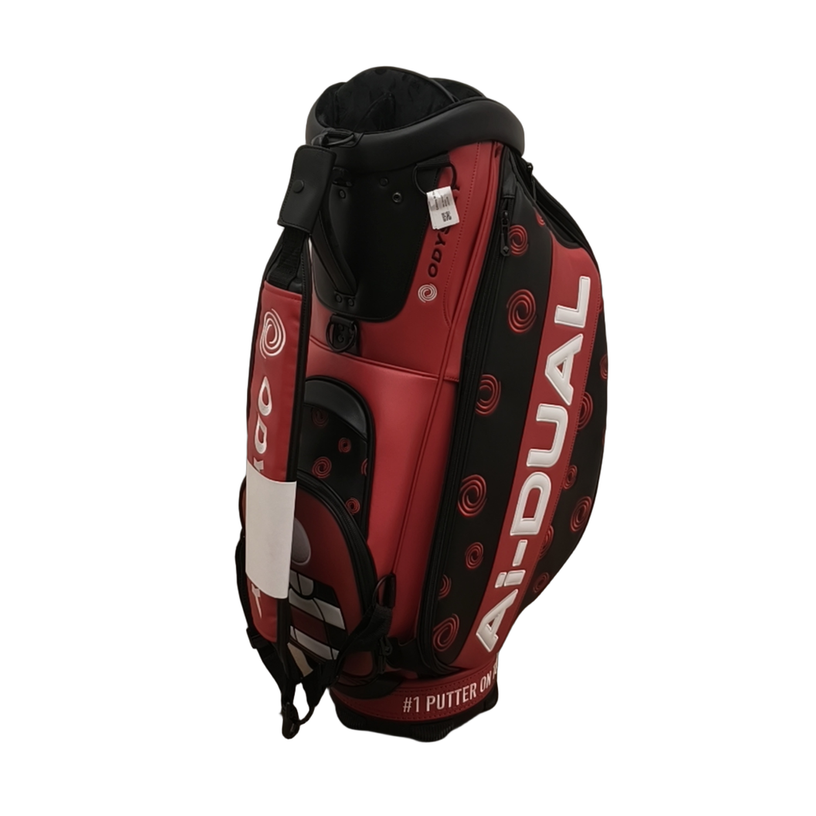 Callaway AI-DUAL 1/2-Ball Golf Bag / 6-Rum / Rød [model:birefnet-general] [bg:handrolled]